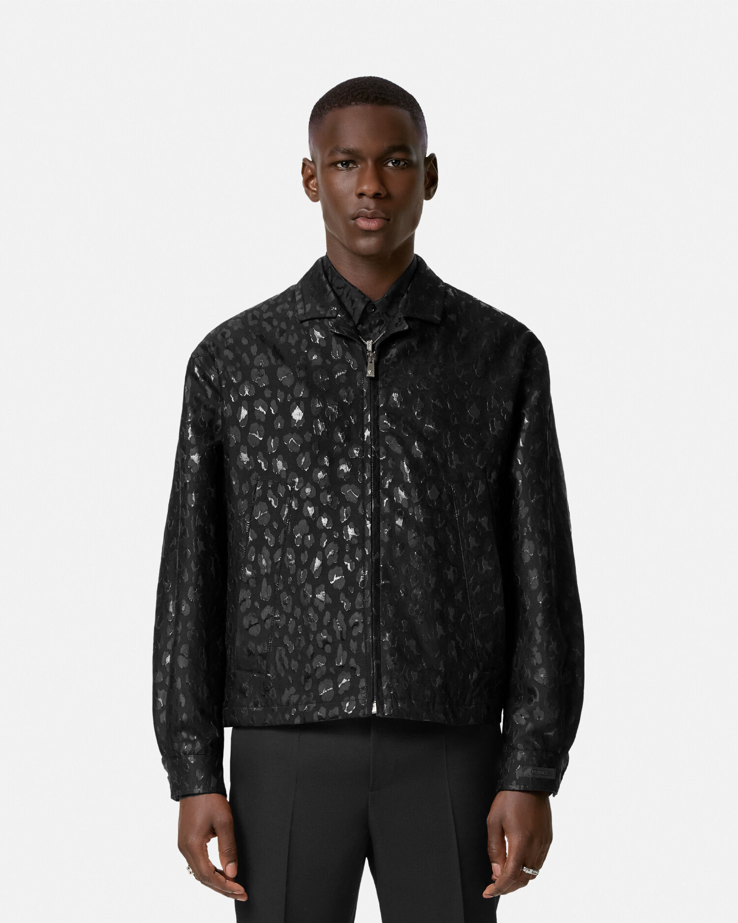 NEIGHBORHOOD X' CARHARTT WIP hood jacket brown leopard, XL