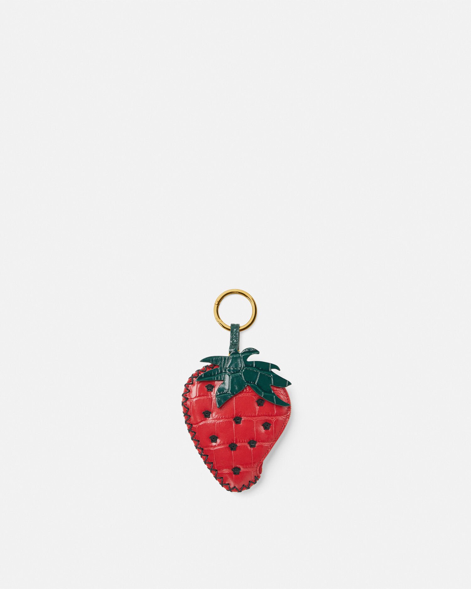 Strawberry Keychain Charm