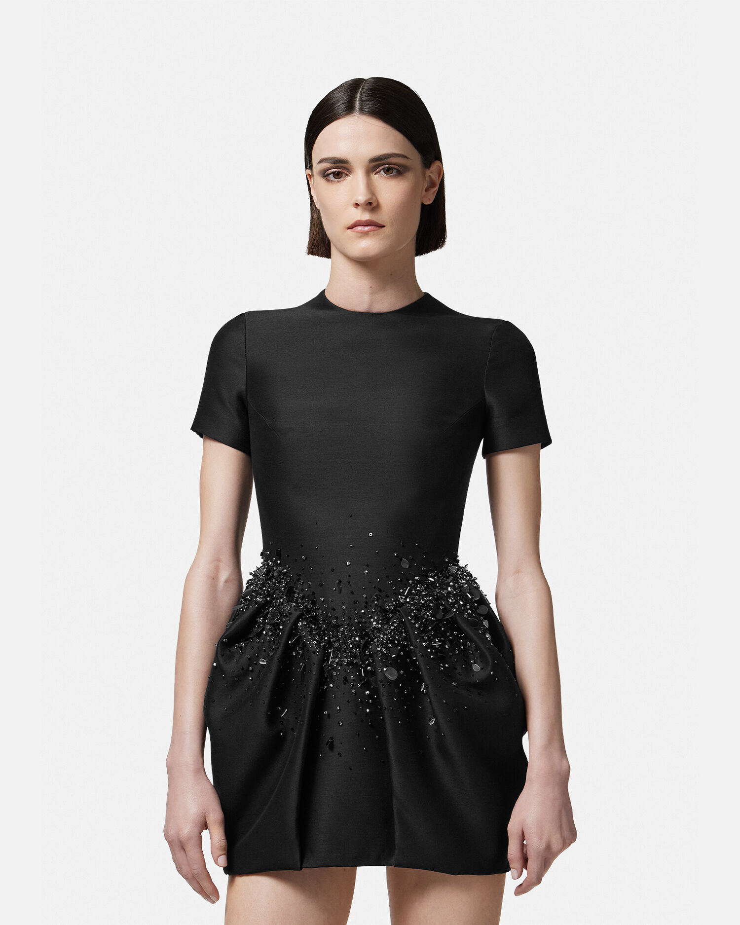 Versace black discount mini dress