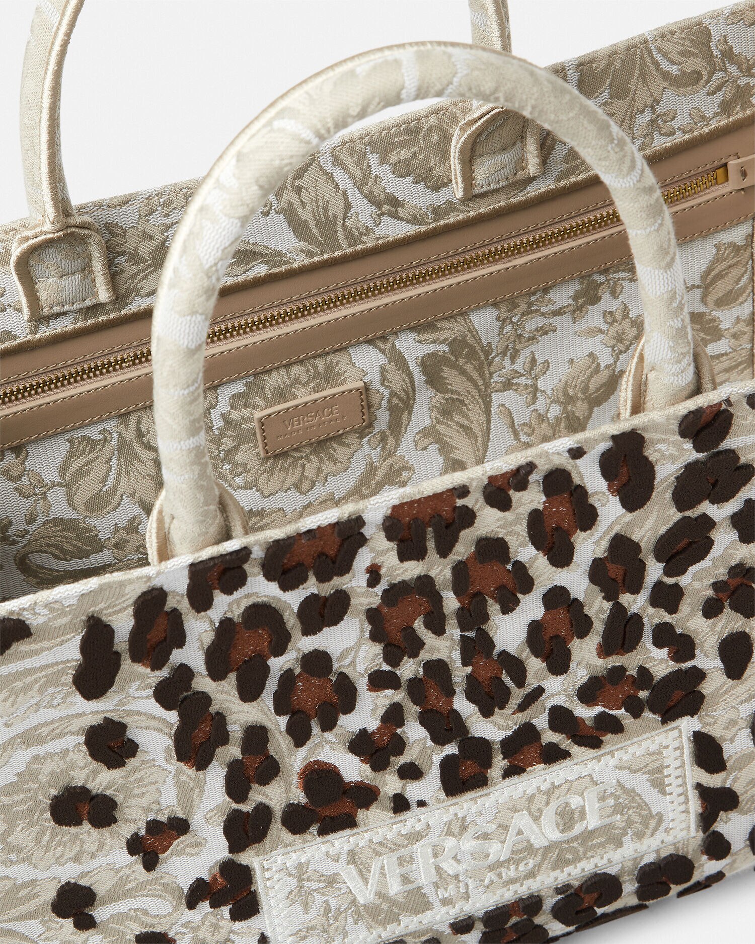 MittelgroBe Leopard Athena Tote Bag