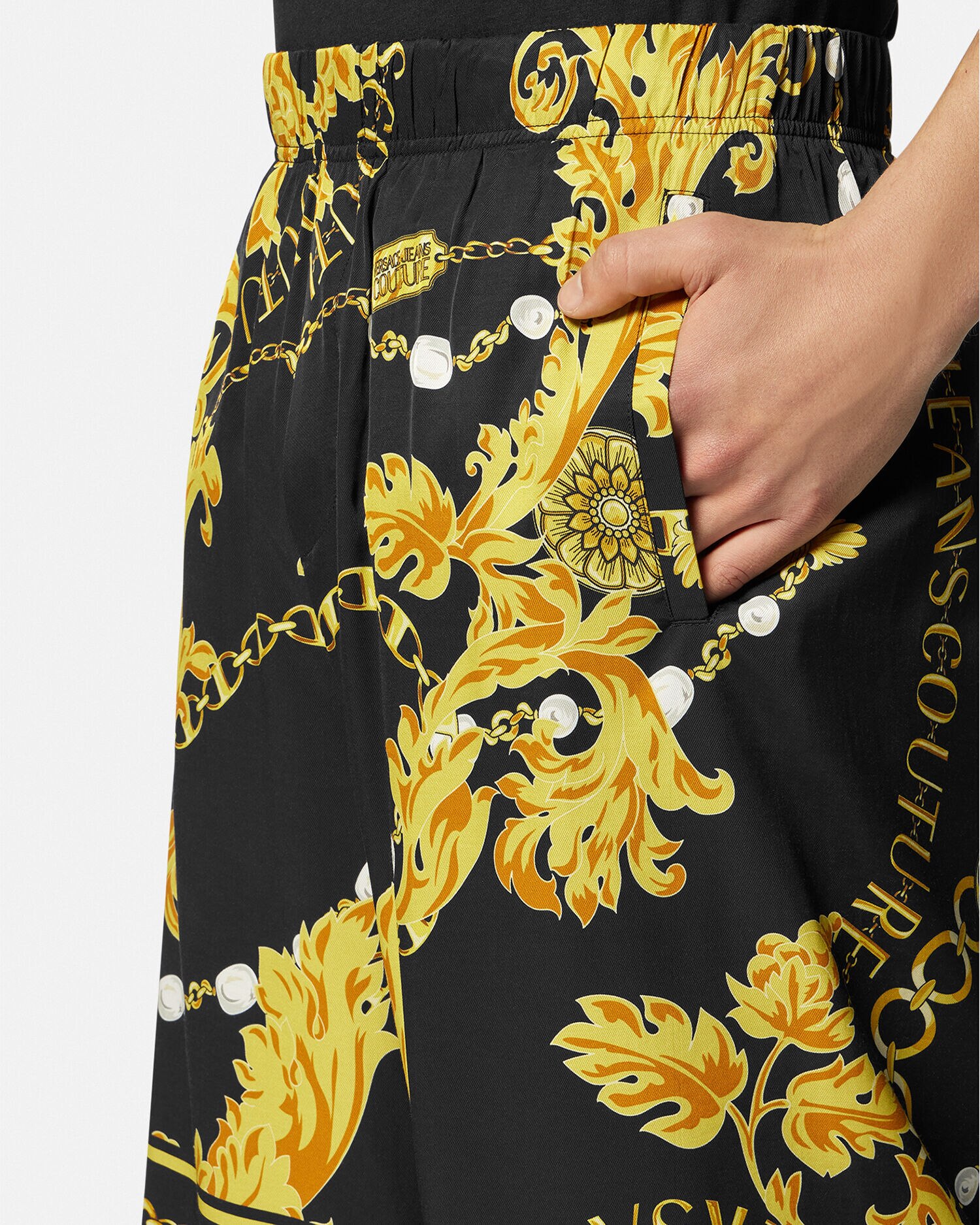 Versace on sale print shorts