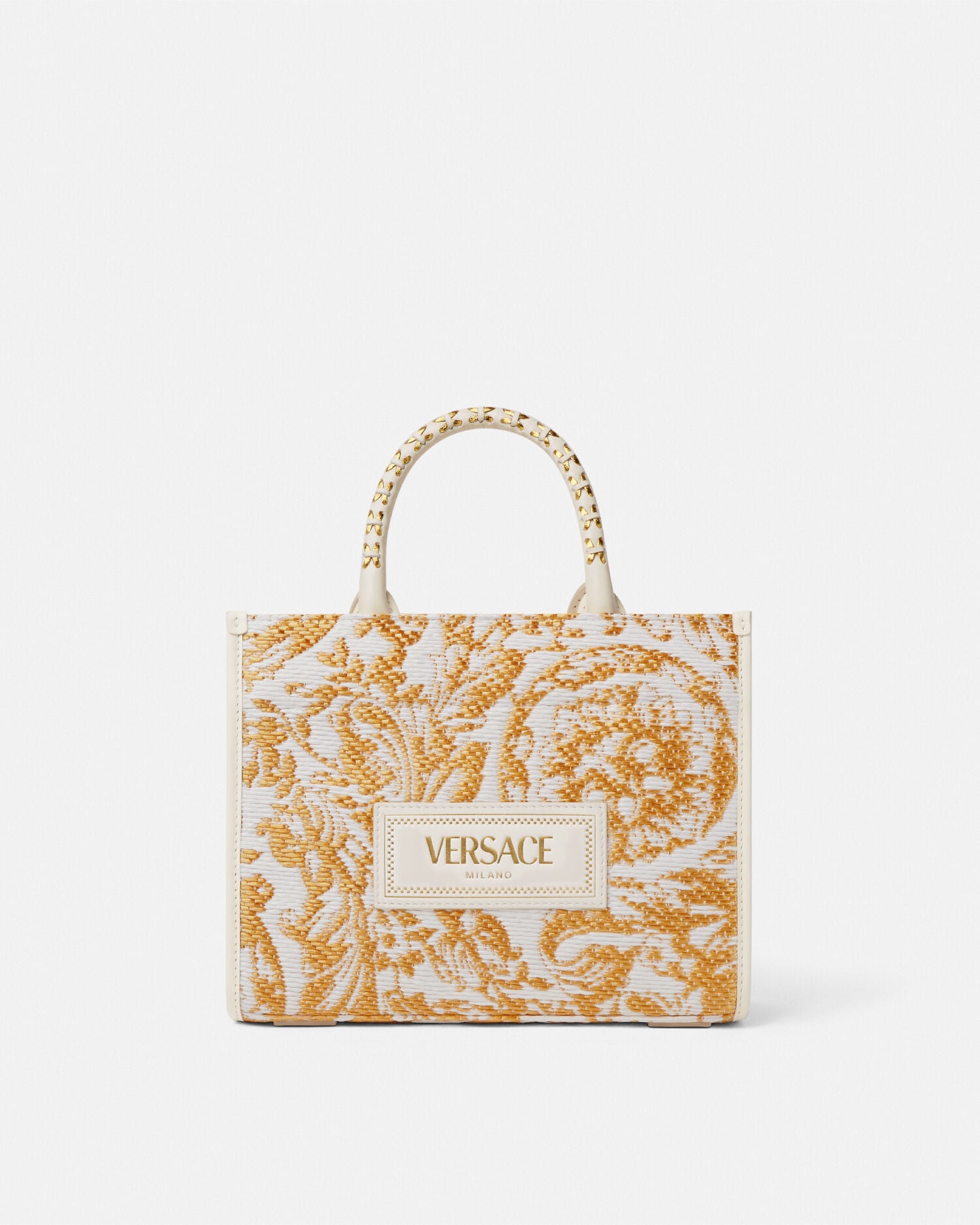 美品　VERSACE アテナ トートバッグ　2way SALE♪関税込【VERSACE】バロッコ アテナ トートバッグ2WAY