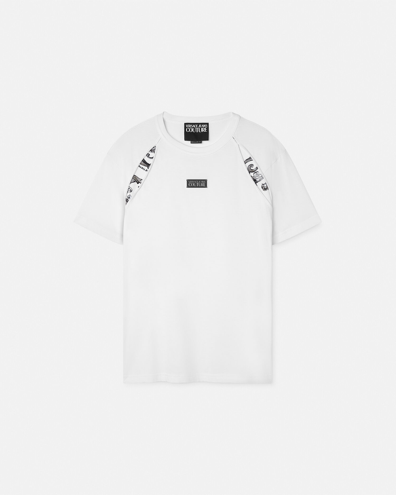 Outline Barocco Regular-Fit T-Shirt | VERSACE US