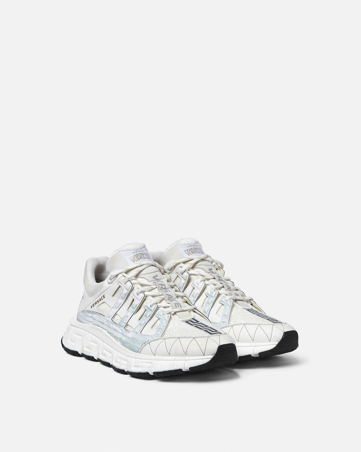 Trigreca Sneakers White | VERSACE US