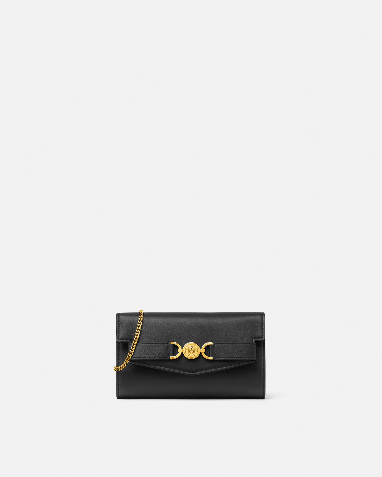 Medusa 95 Clutch Black Gold VERSACE US