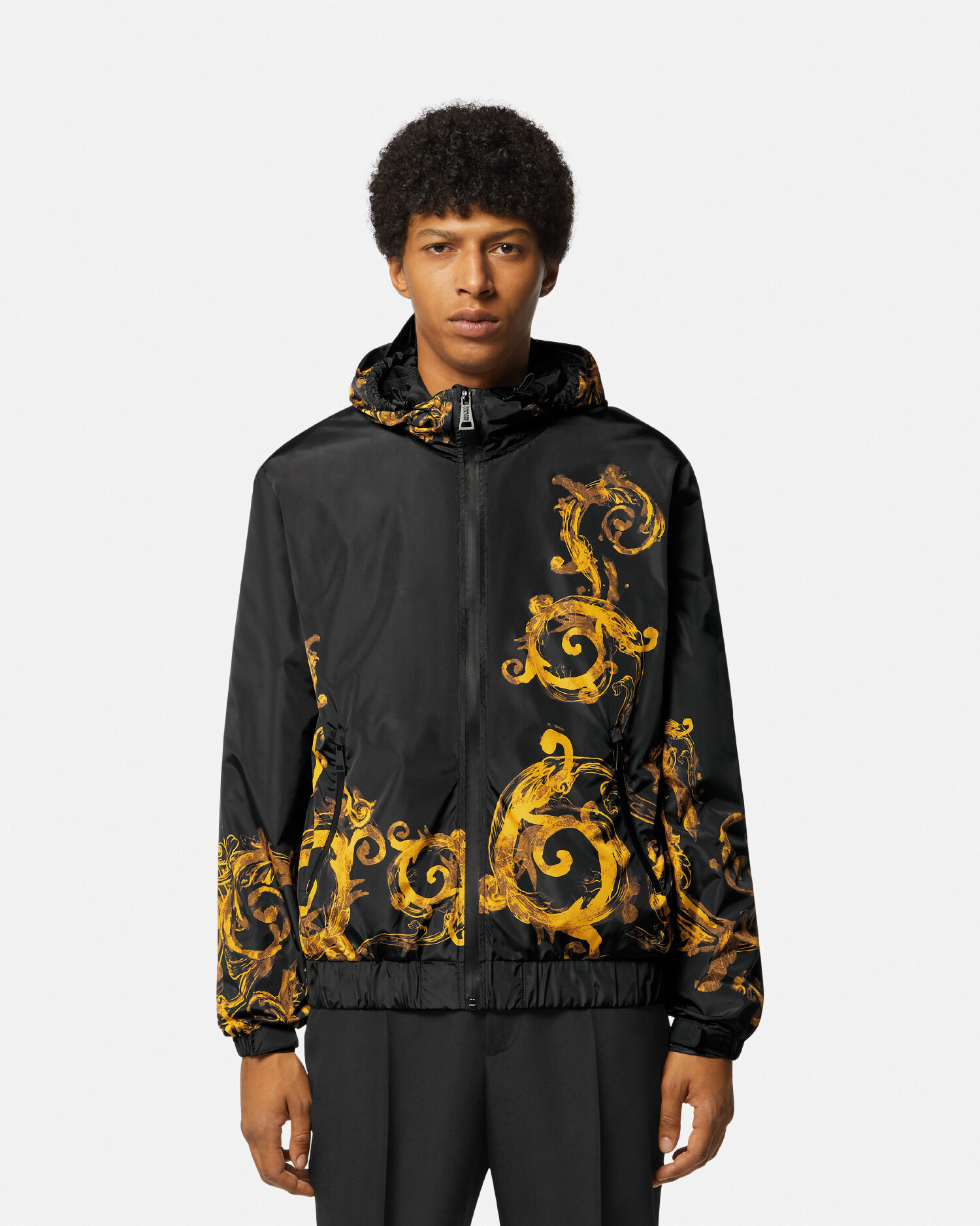 Watercolor Couture Windbreaker Jacket