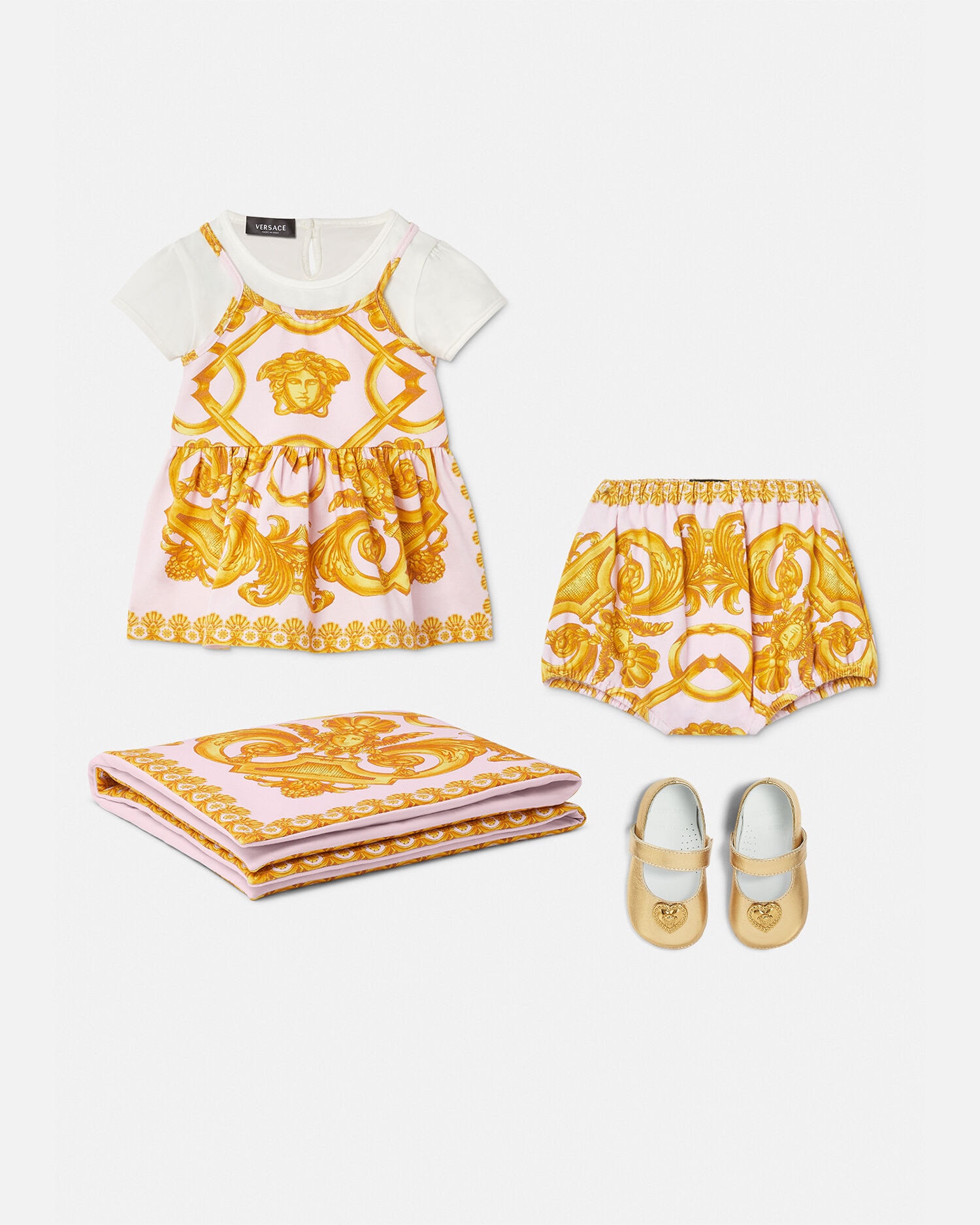 Versace baby girl dress online