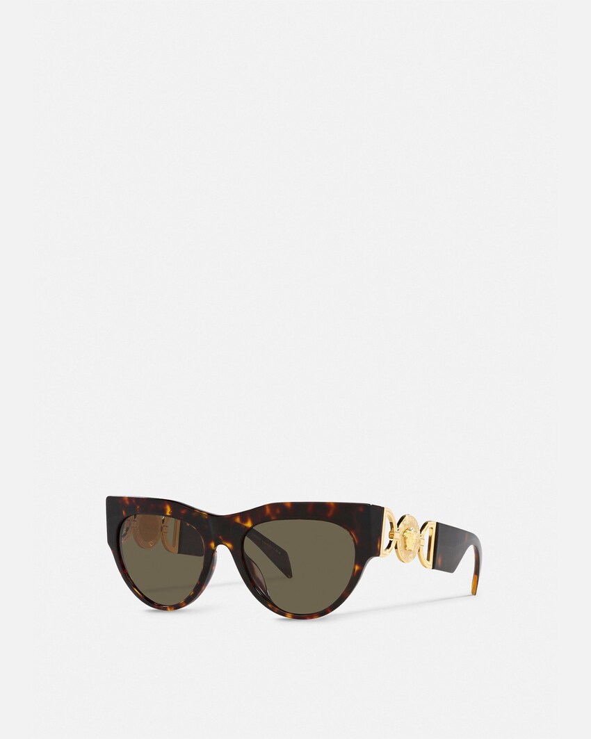 Winged Medusa Sunglasses Havana Versace GB