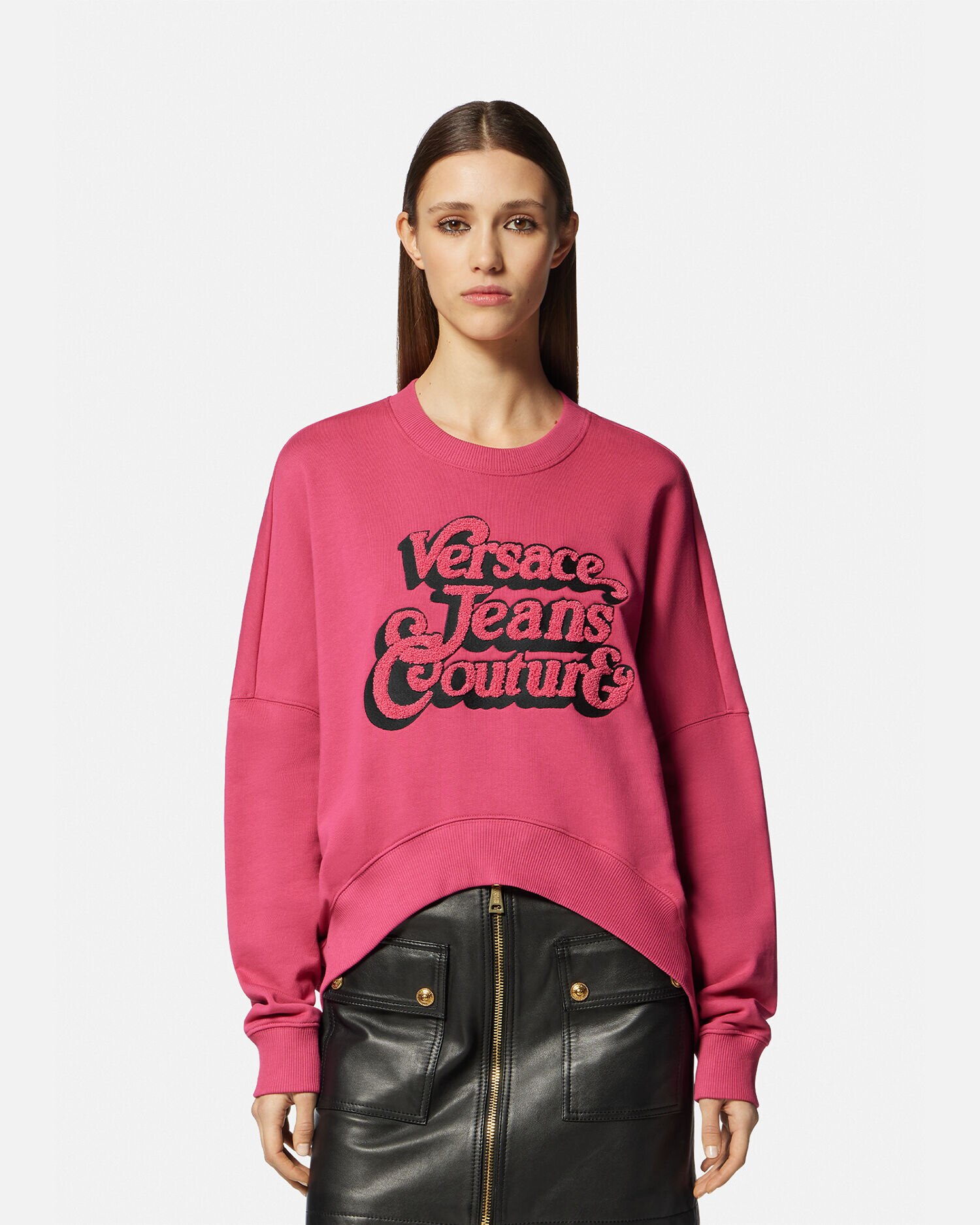 Versace pink sweatshirt top