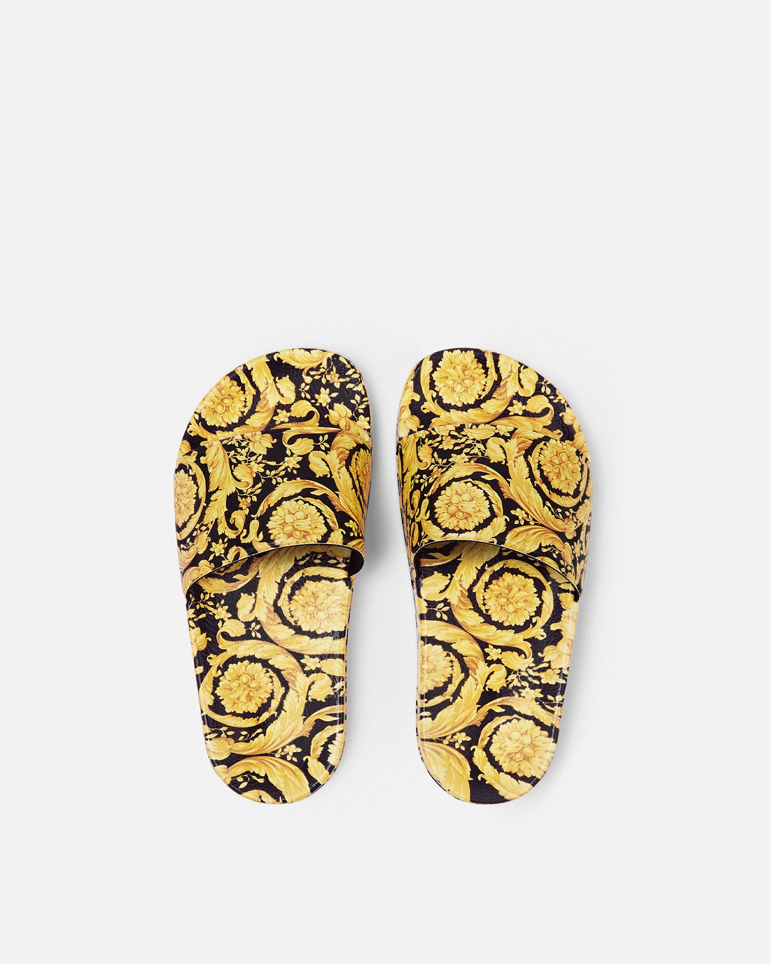 Versace snake shop print slides