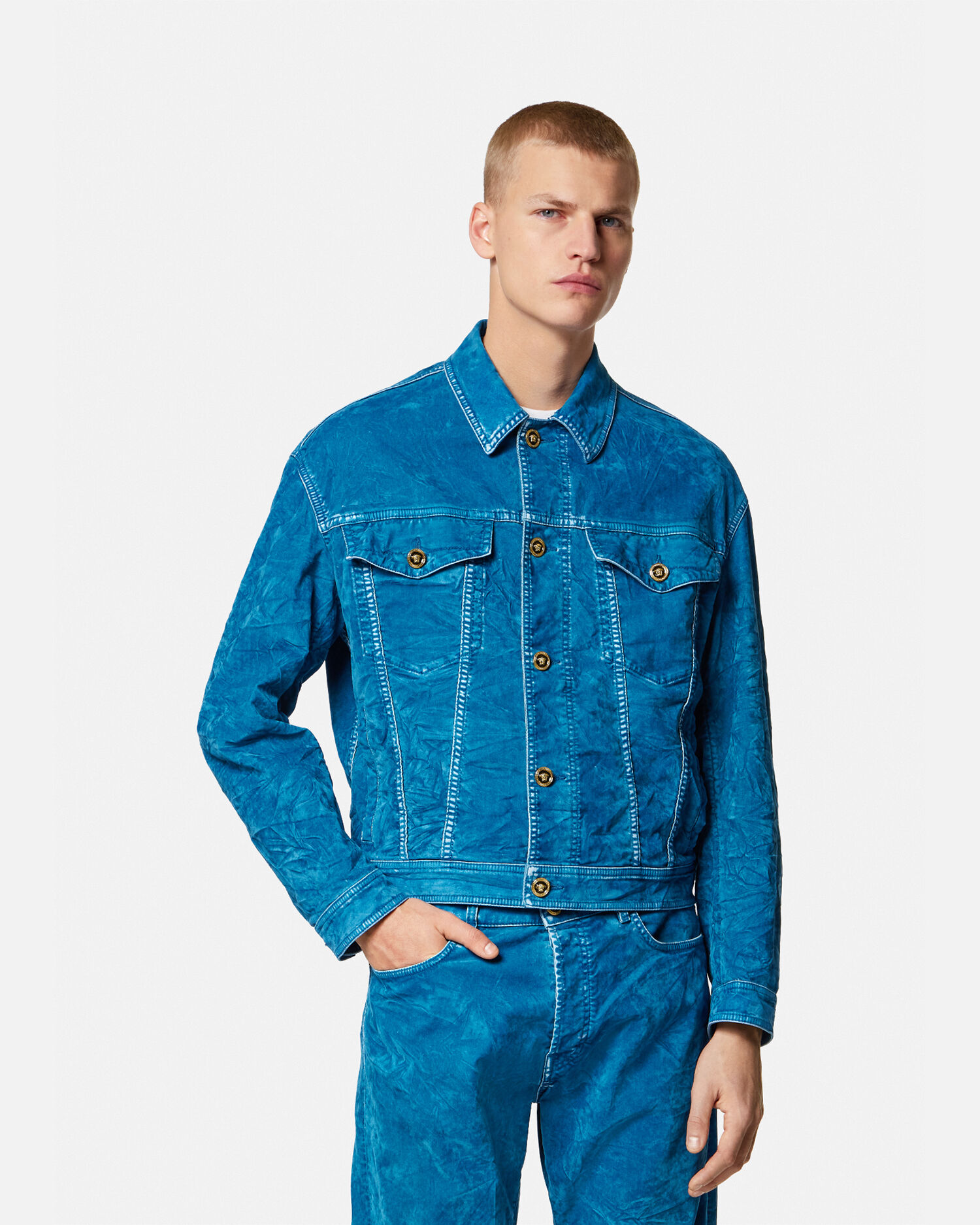 Versace best sale velour jacket