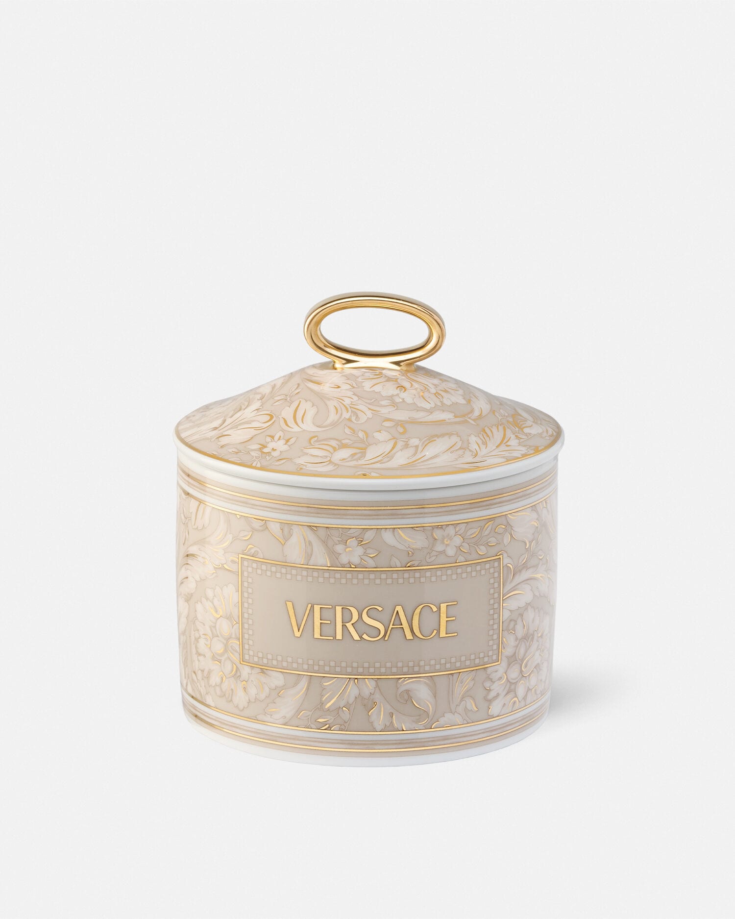 Barocco Beige Small Scented Candle 