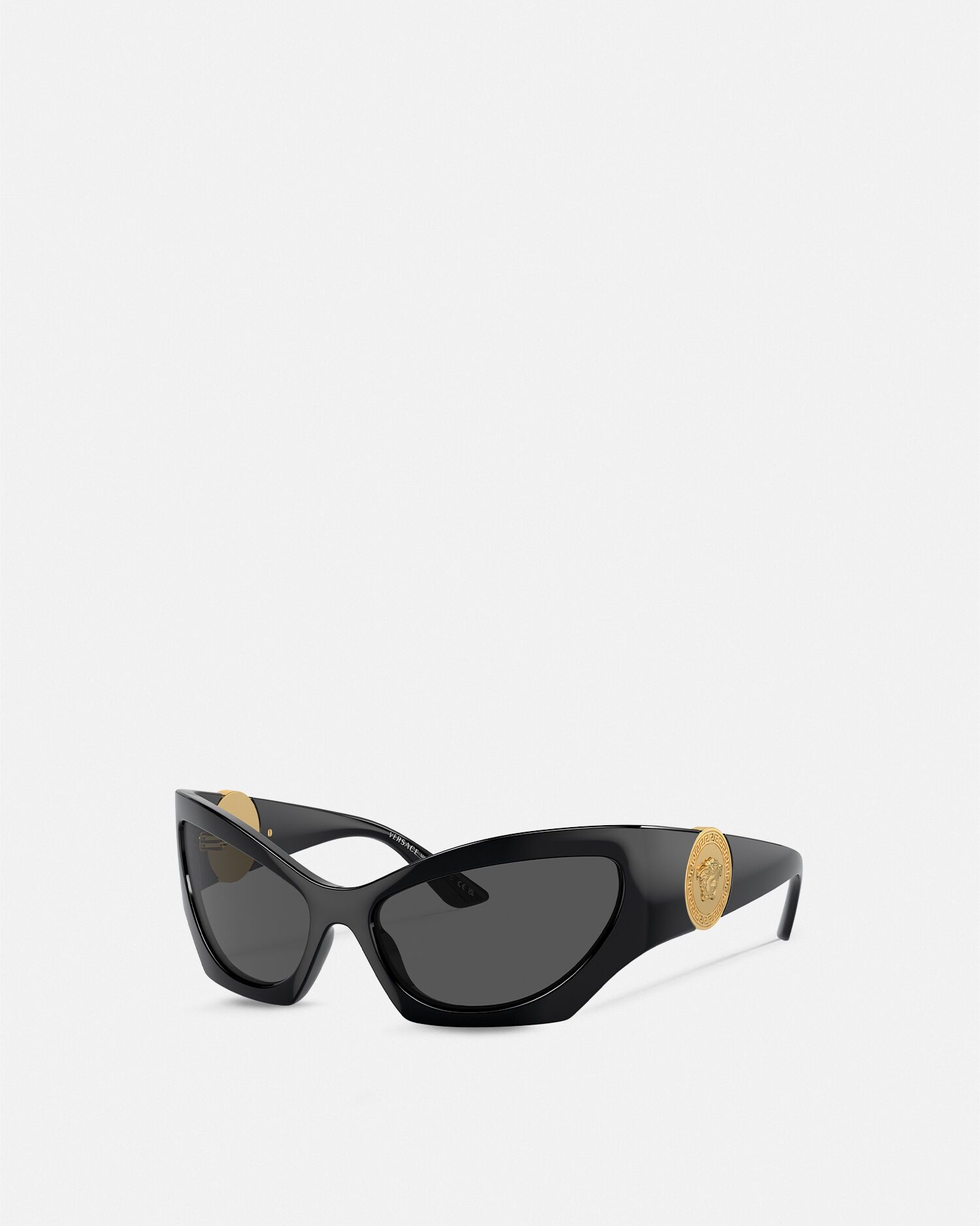 Versace sunglasses black medusa on sale