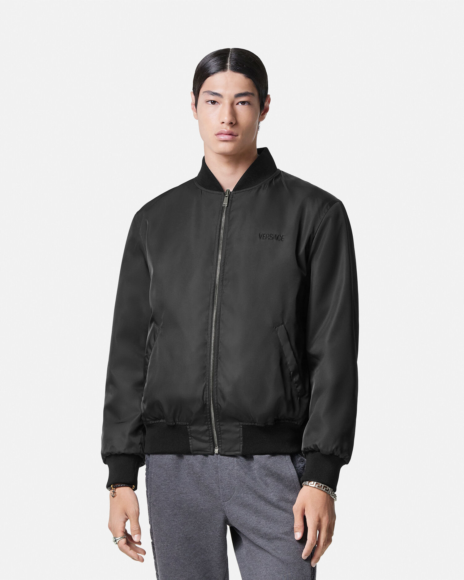 Barocco Reversible Bomber Jacket Barocco Reversible Bomber Jacket