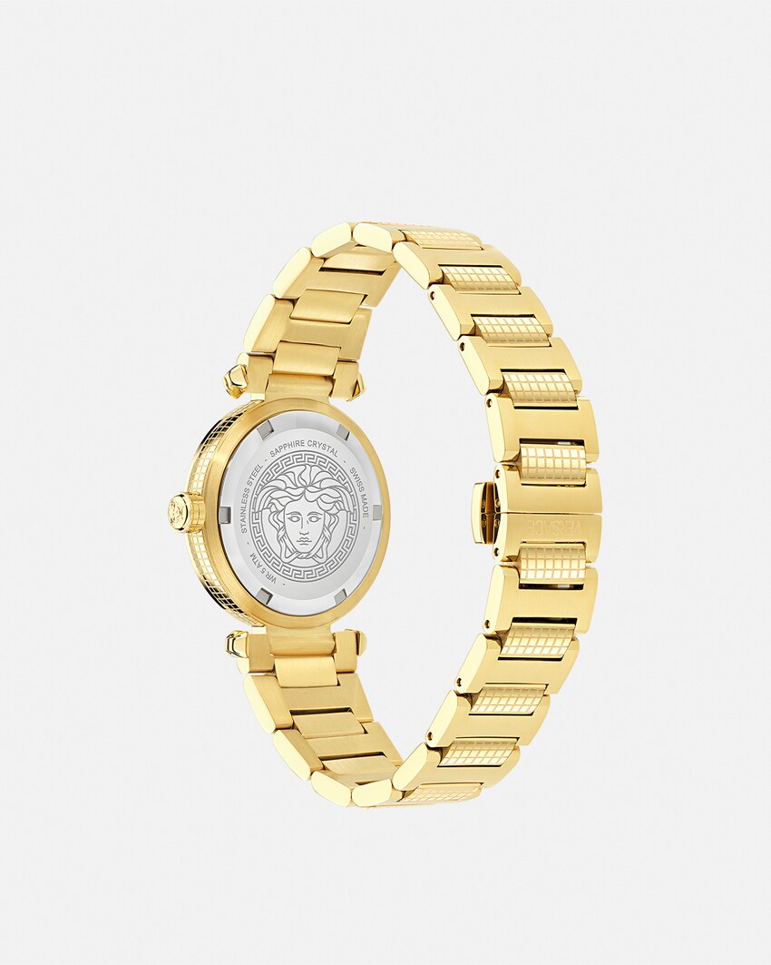 Reloj Versace Greek Negro+Oro 2
