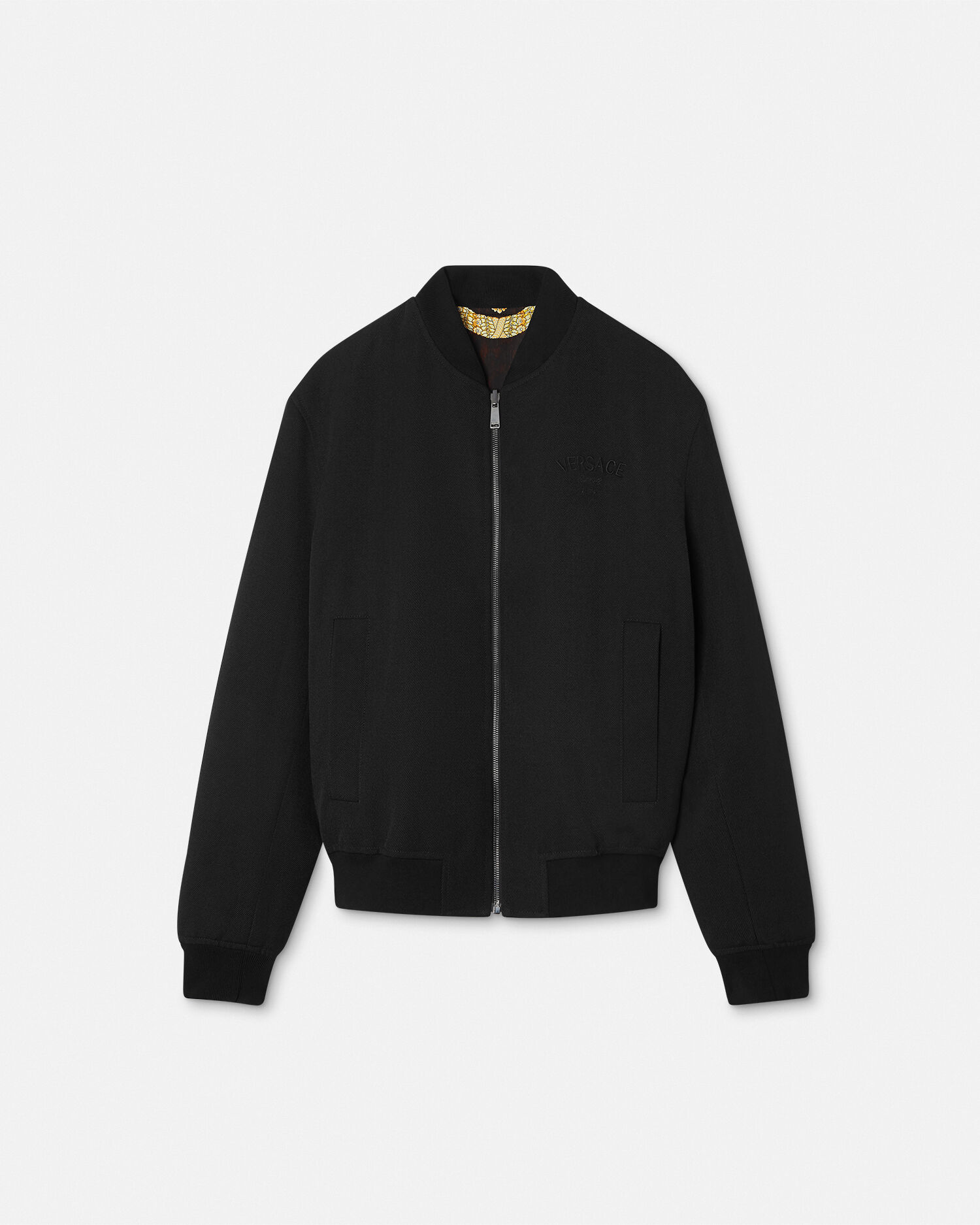 Versace collection bomber jacket top