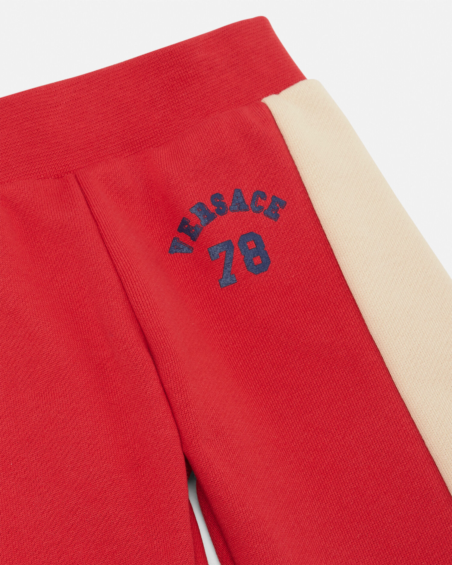 Logo Baby Sweatpants Red VERSACE