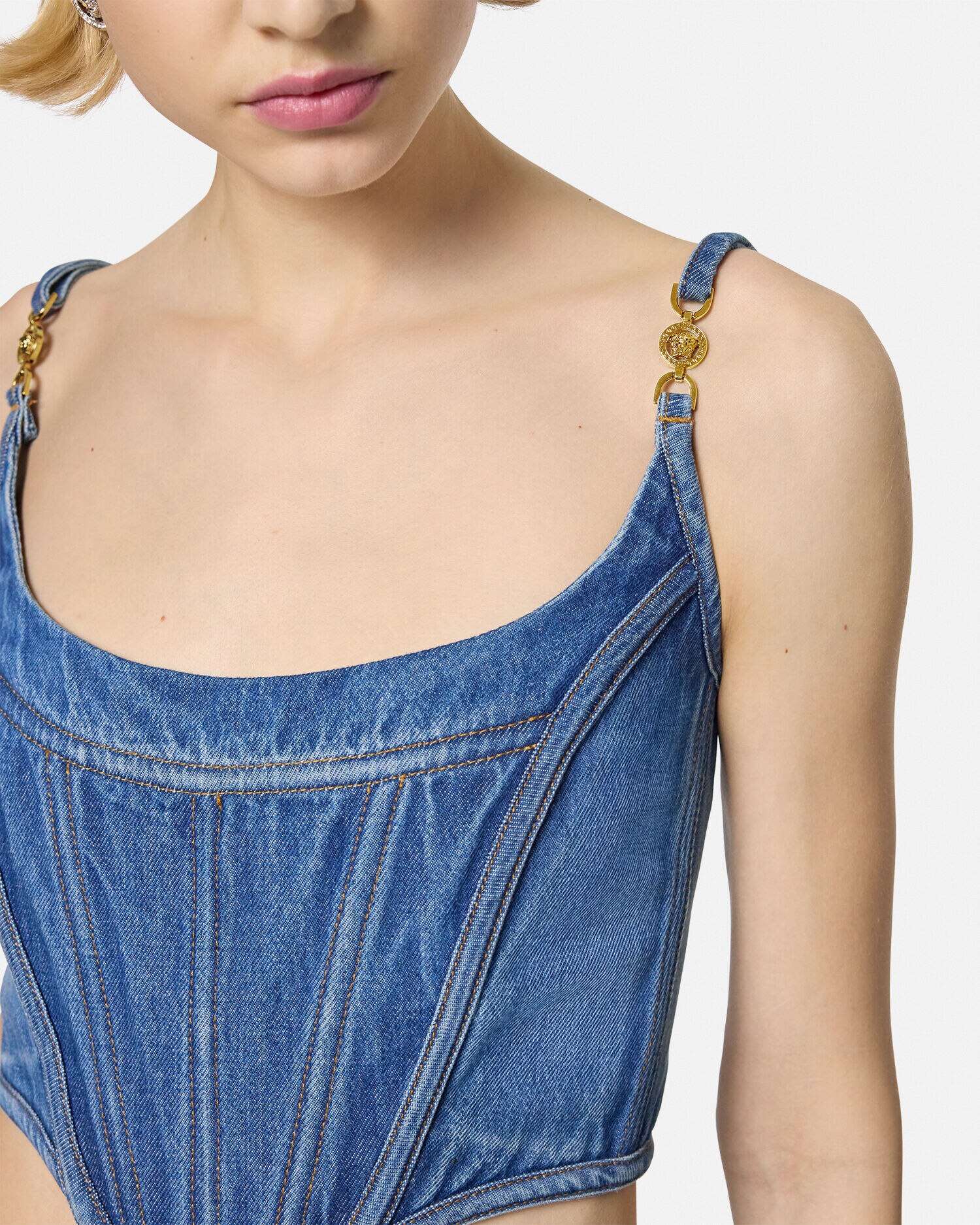 Versace corset top on sale