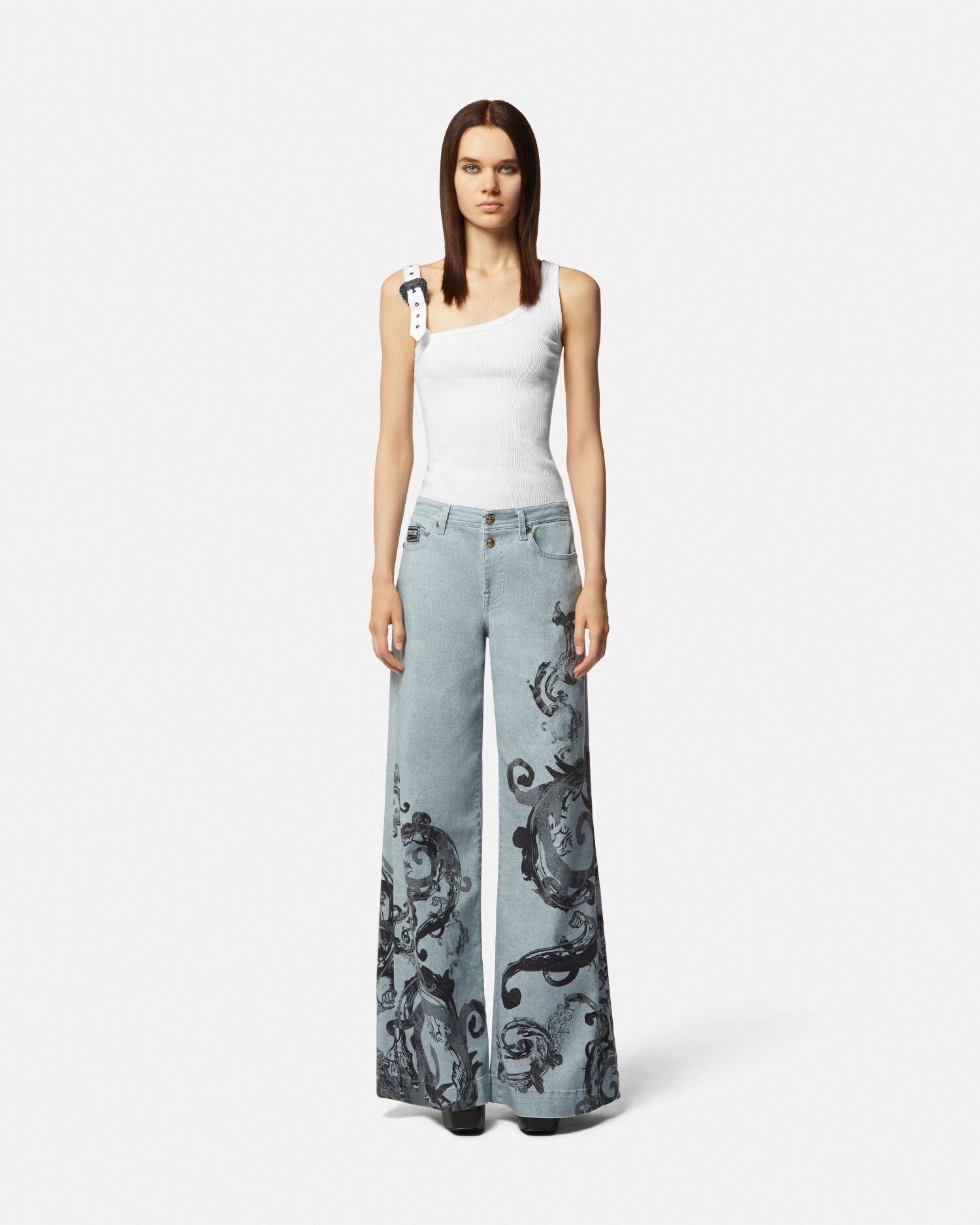 Blusas de hot sale tirantes con olanes