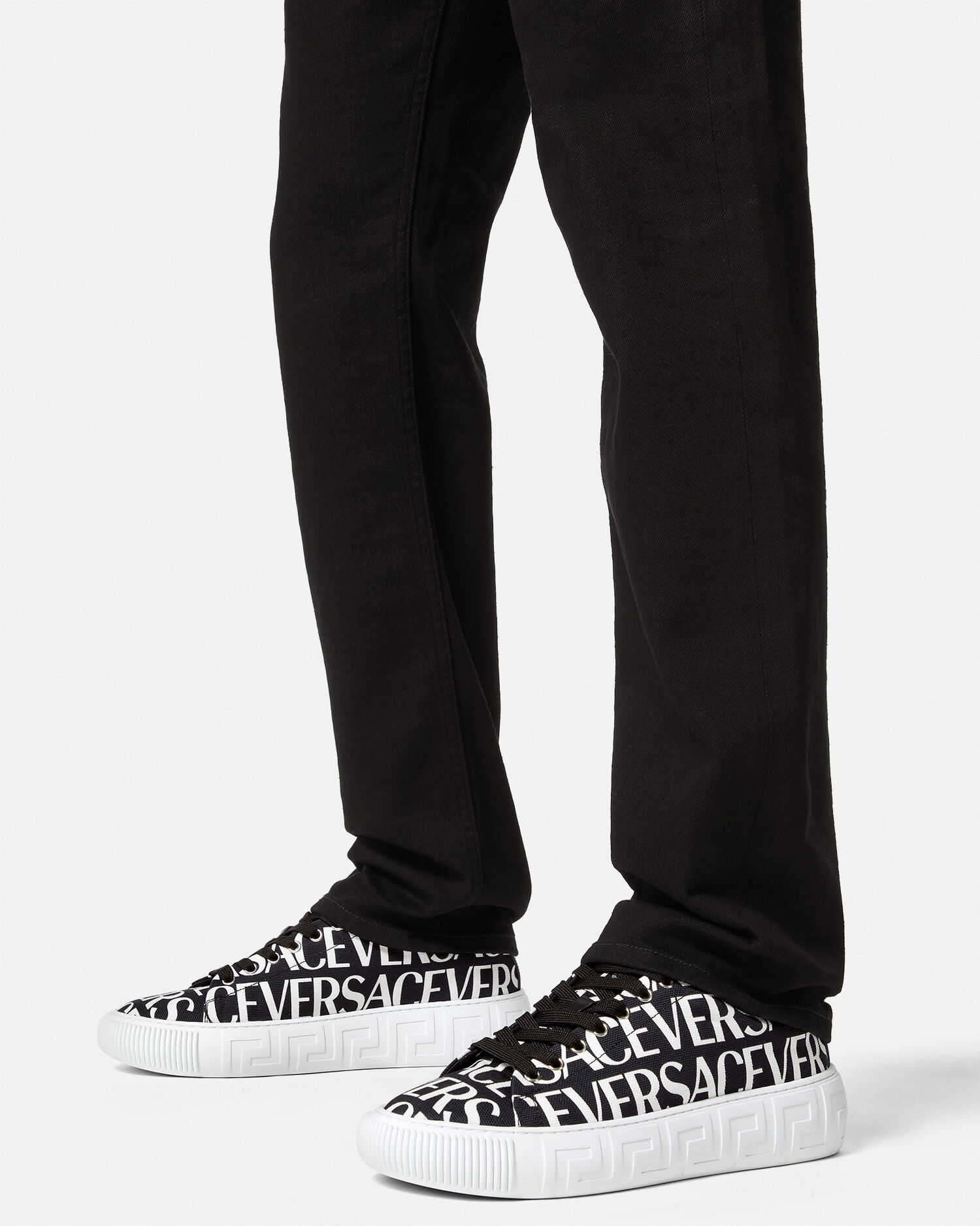 Versace mens top trainers