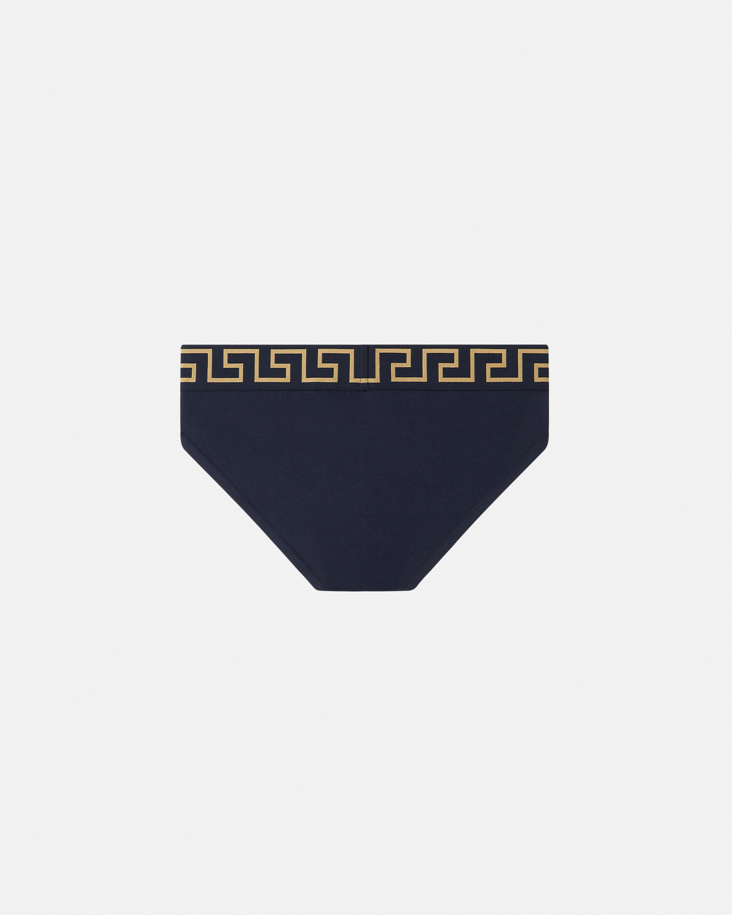 Cotton-Jersey Briefs Blue | VERSACE US