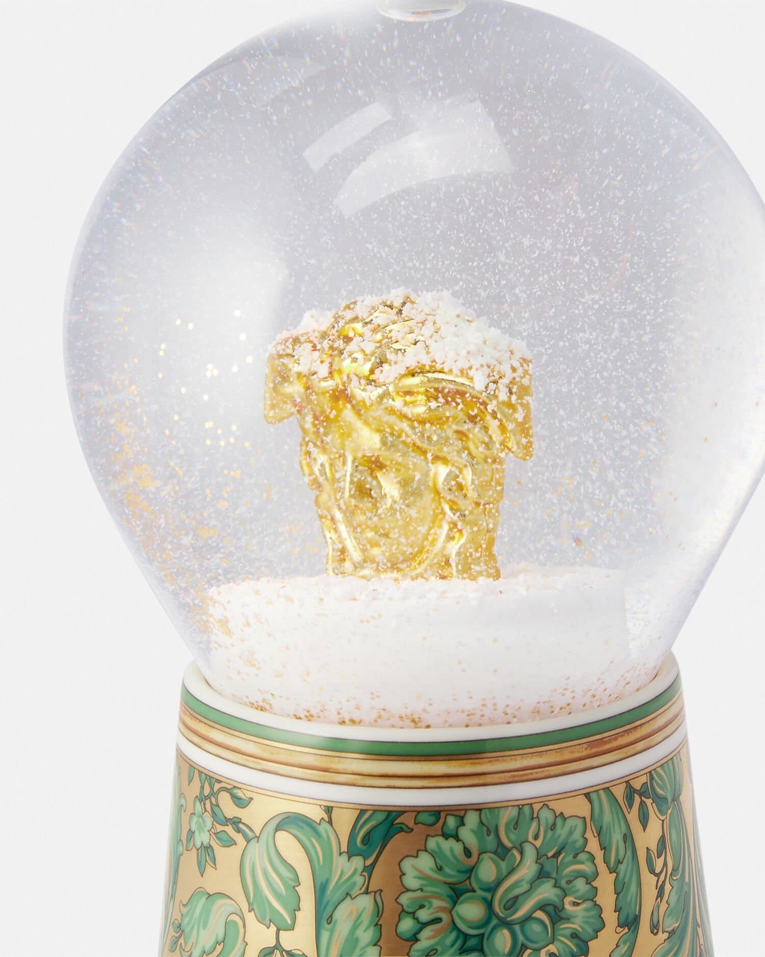 Medusa Garland Snow Globe