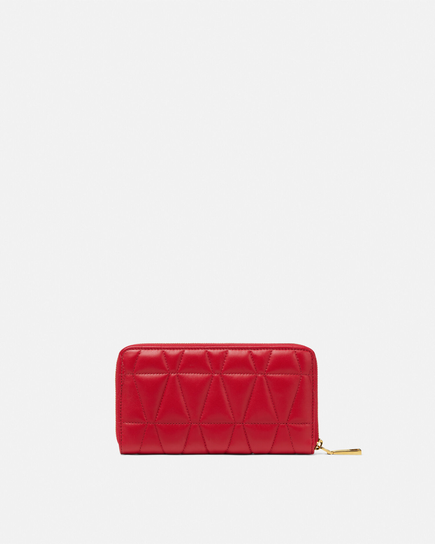 Medusa '95 Quilted Nappa Wallet Red | VERSACE US