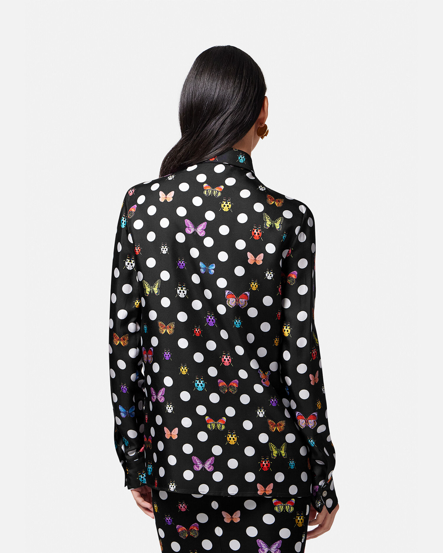 Camicia clearance con farfalle