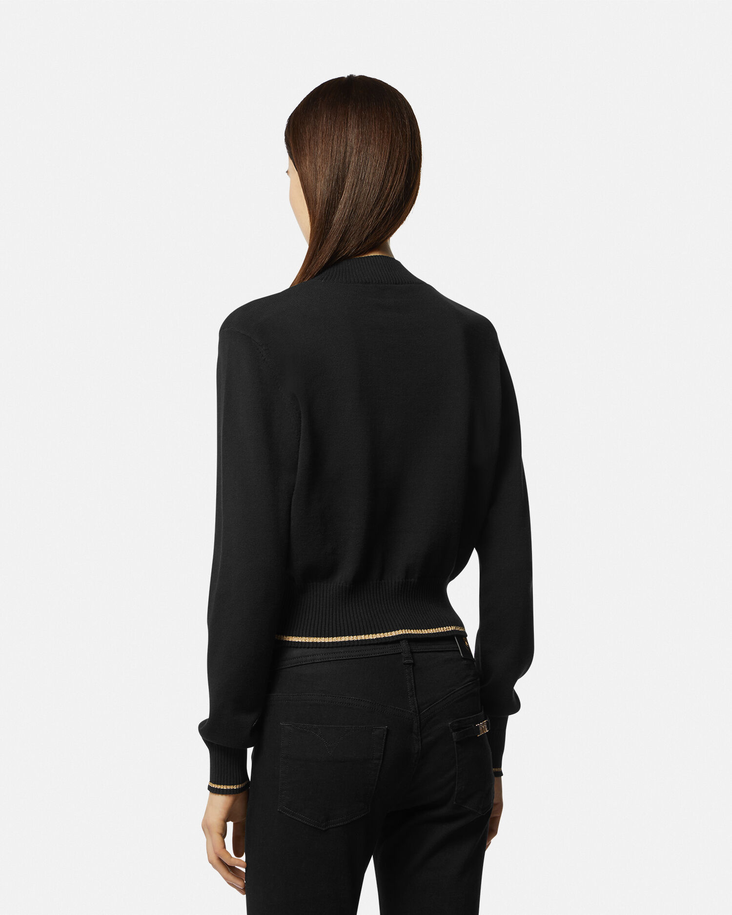 Versace gold jumper hot sale