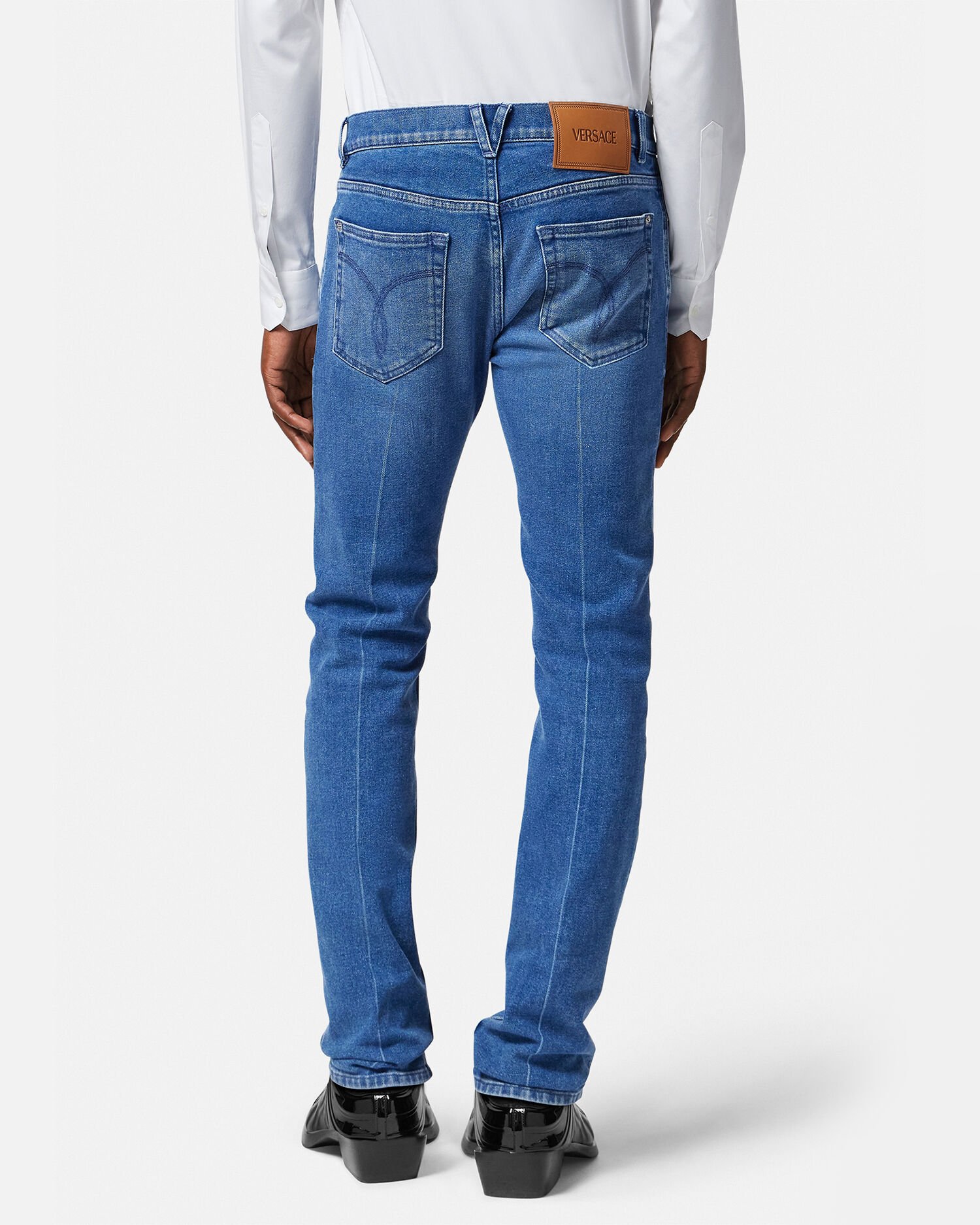 Versace skinny sale jeans mens