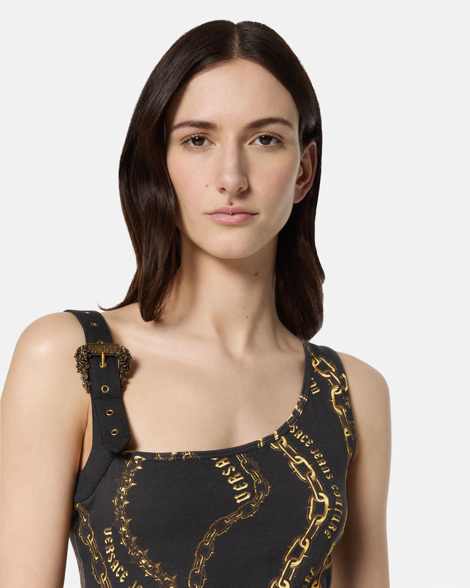 Versace chain dress cheap