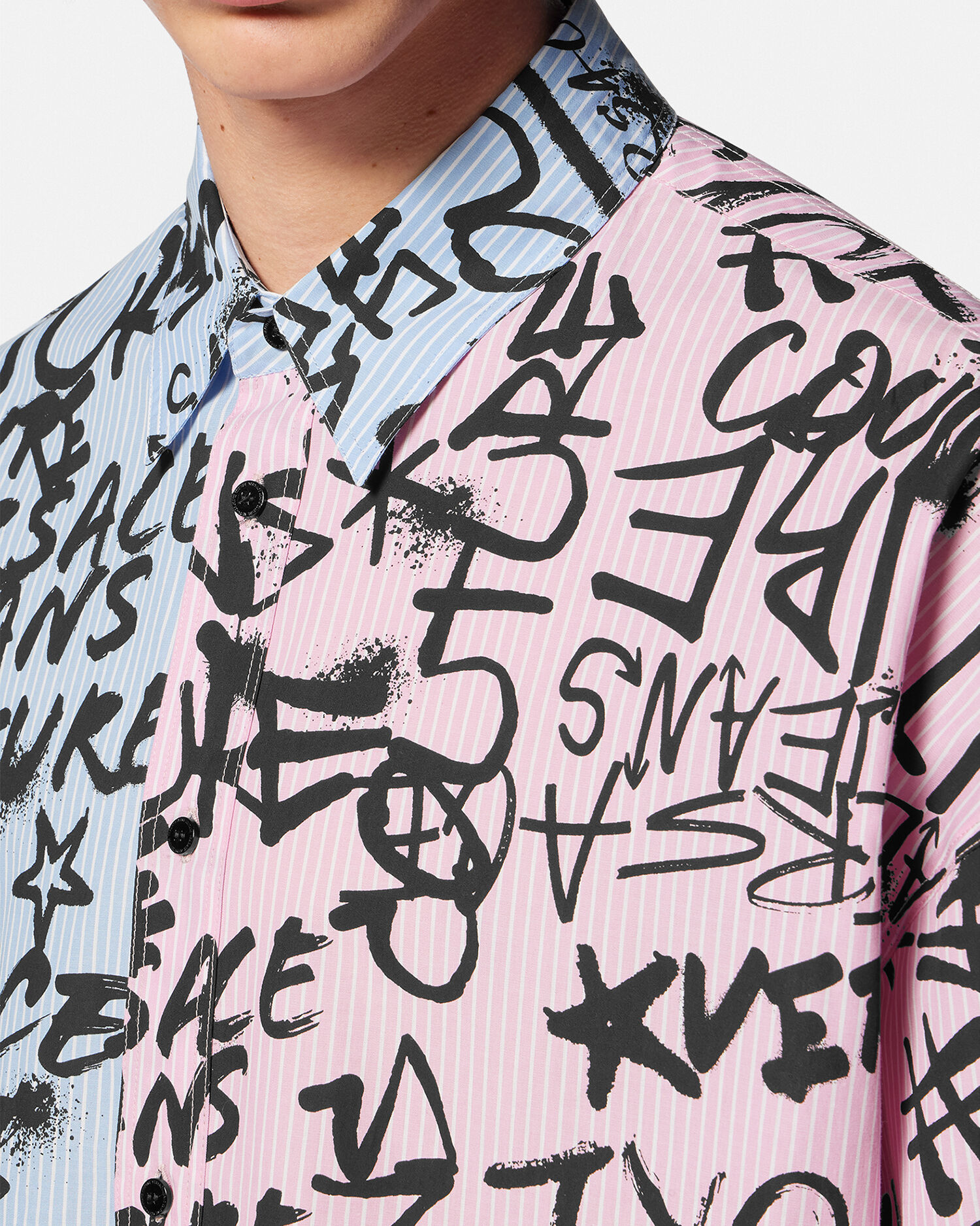 Camisa manga hotsell corta versace