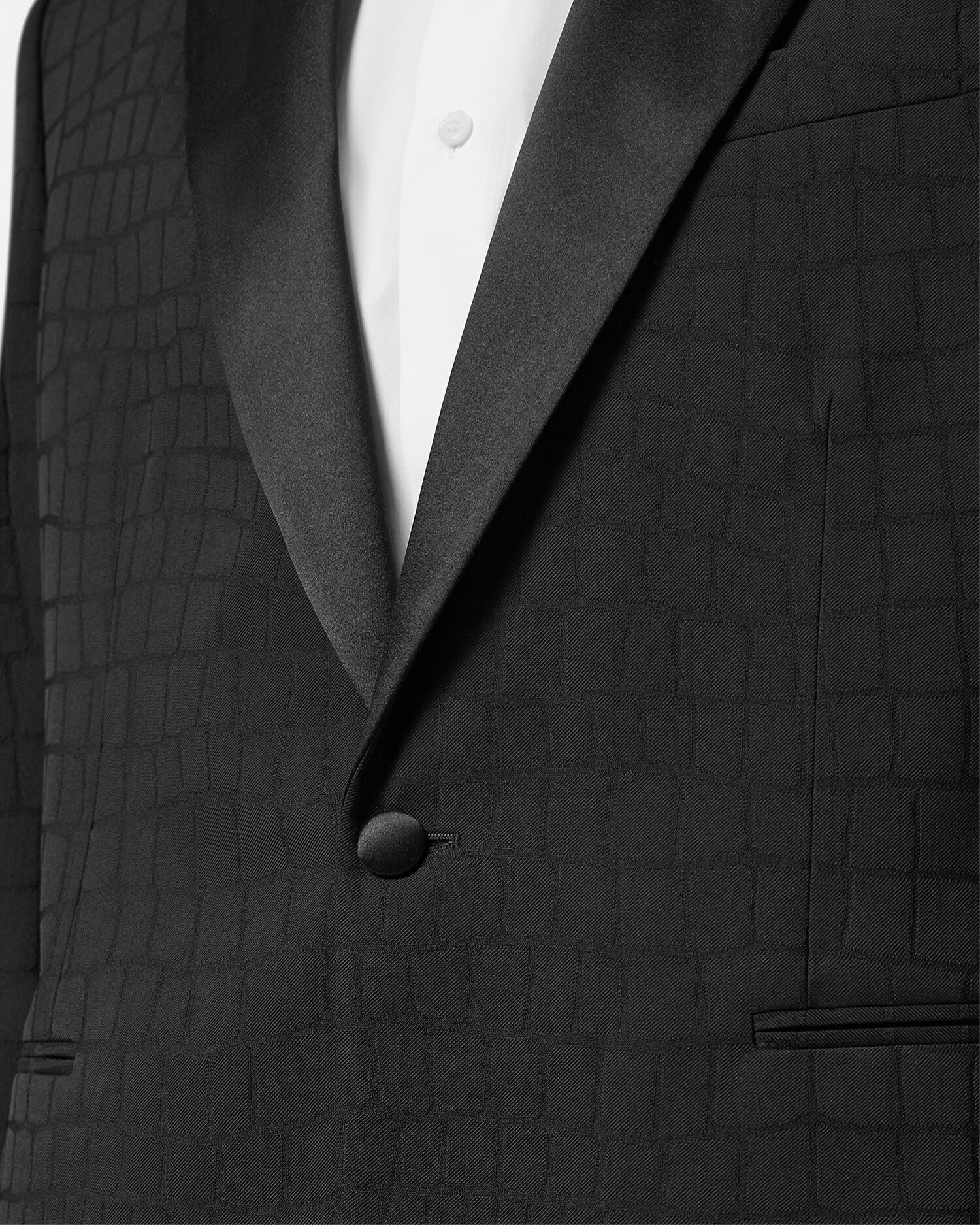Versace croc skin new arrivals suit
