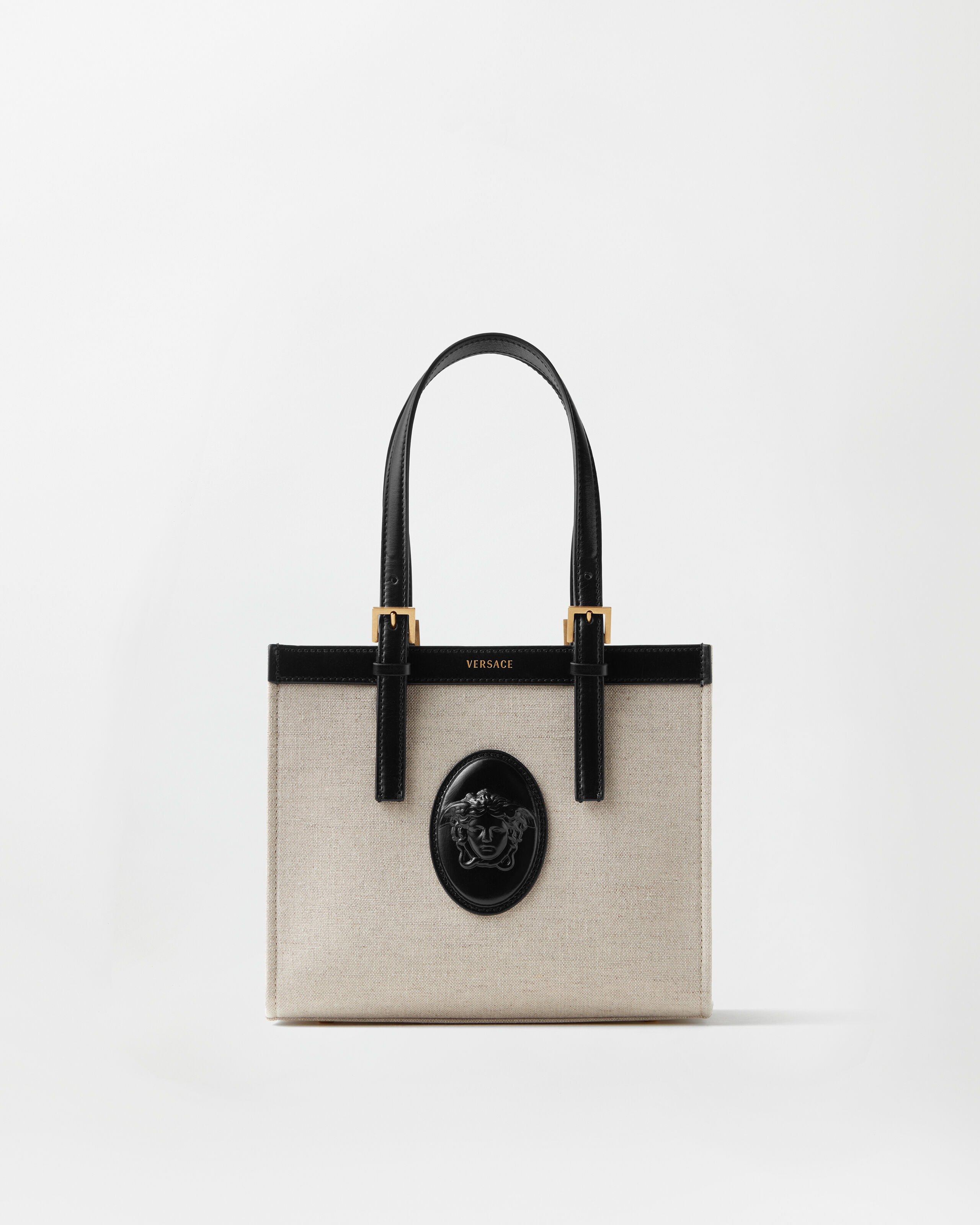 Versace riviere mini canvas tote