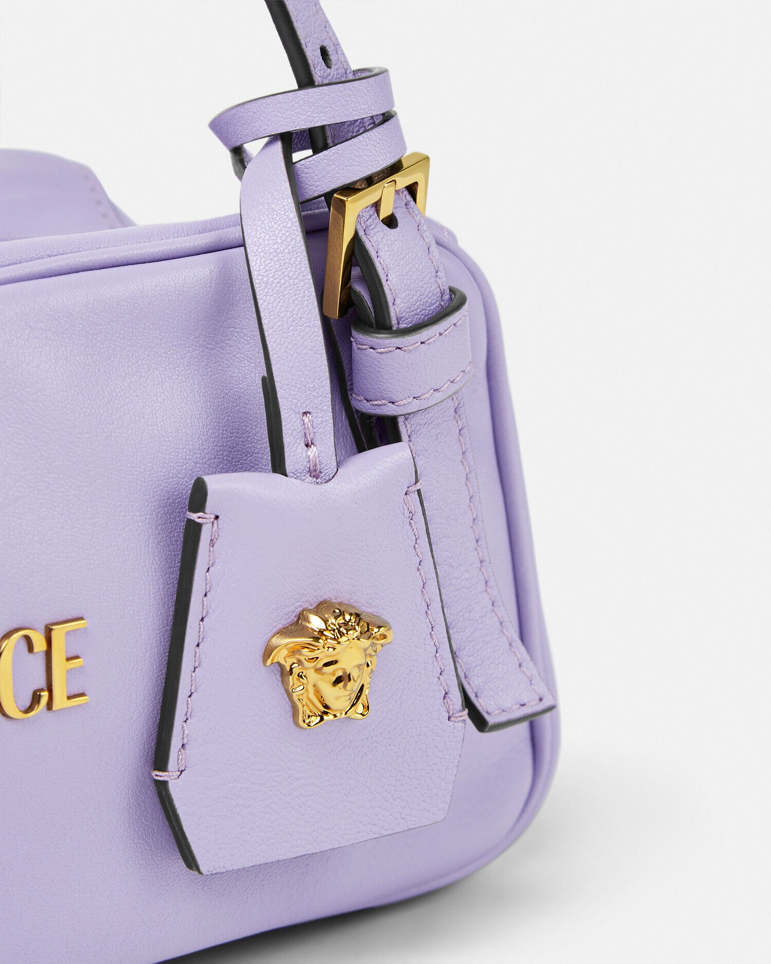 Versace Tag Bowling Bag | VERSACE US