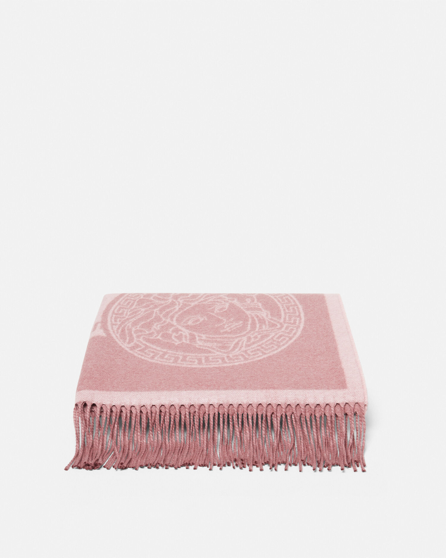 Icon Cashmere Blend Fringed Blanket
