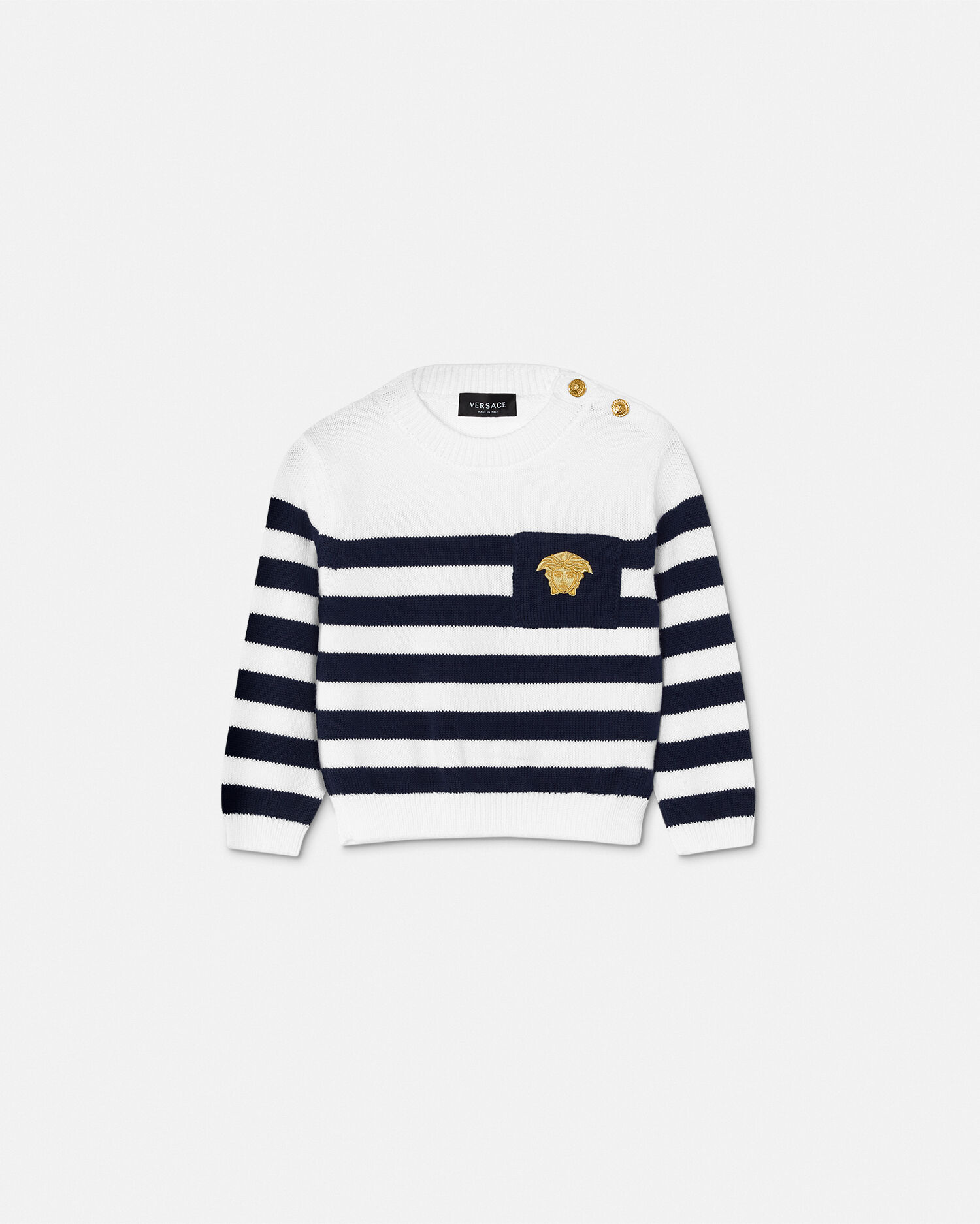 Versace sweater white discount