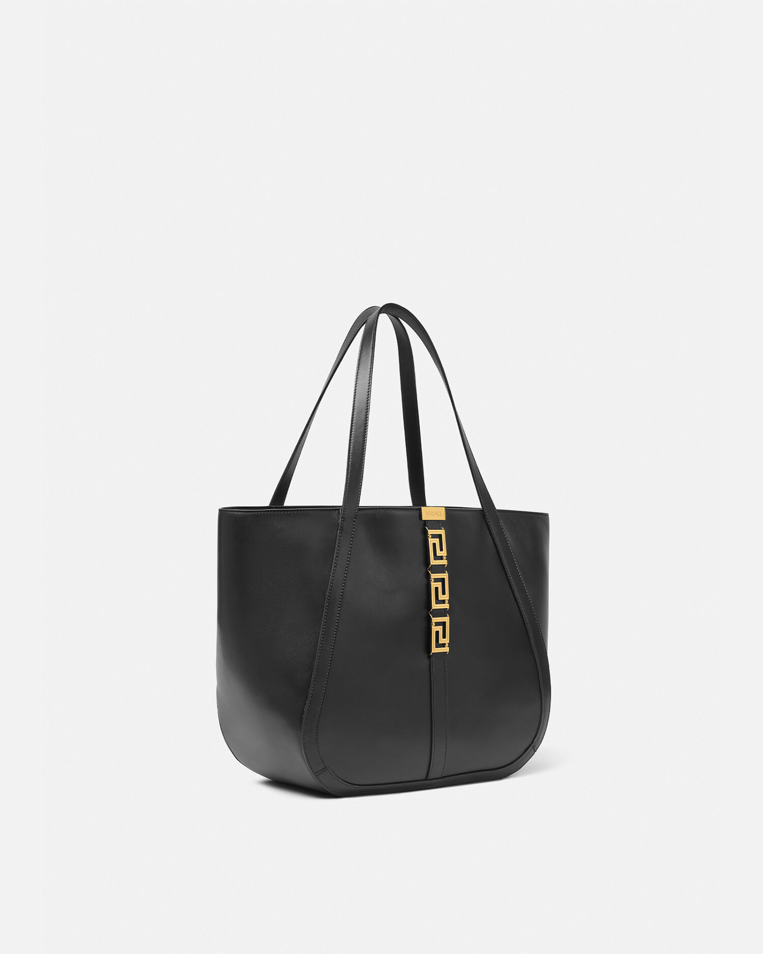 Versace leather on sale tote bag