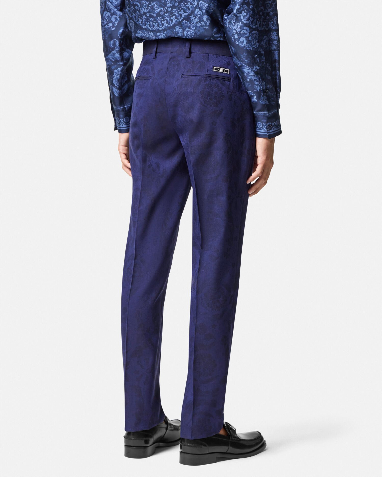 Versace men's dress pants hotsell