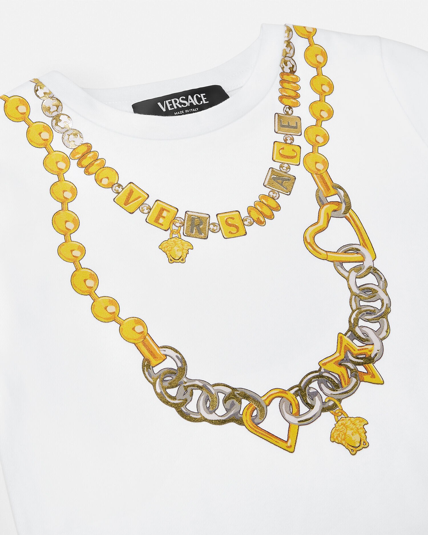 Versace gold chain shirt 2025