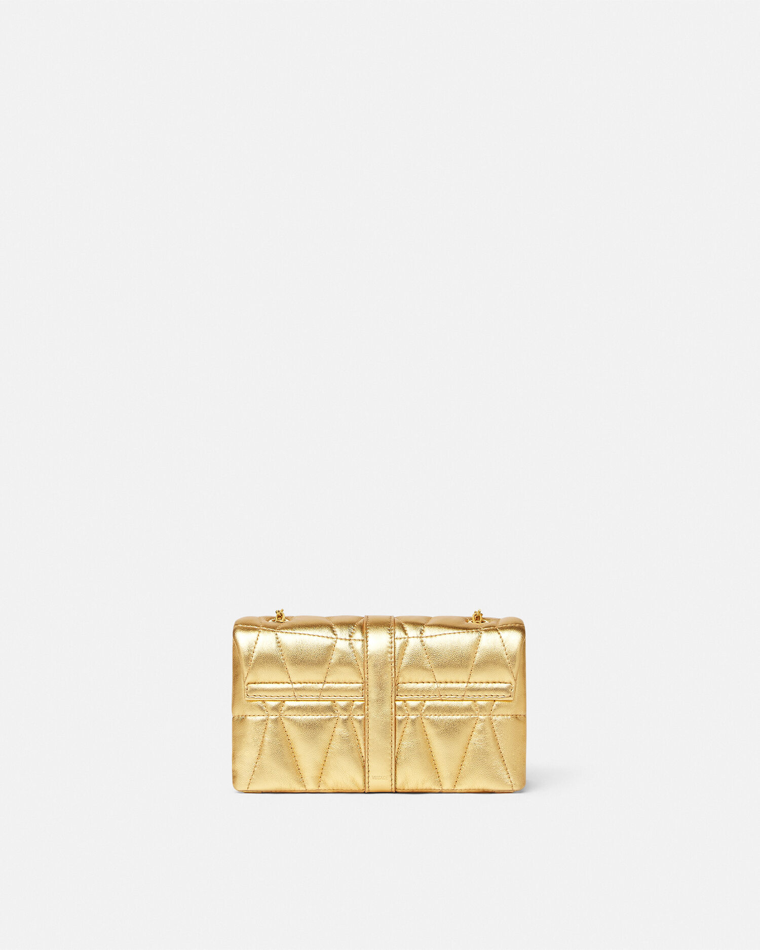 Kleio Quilted Metallic Mini Bag