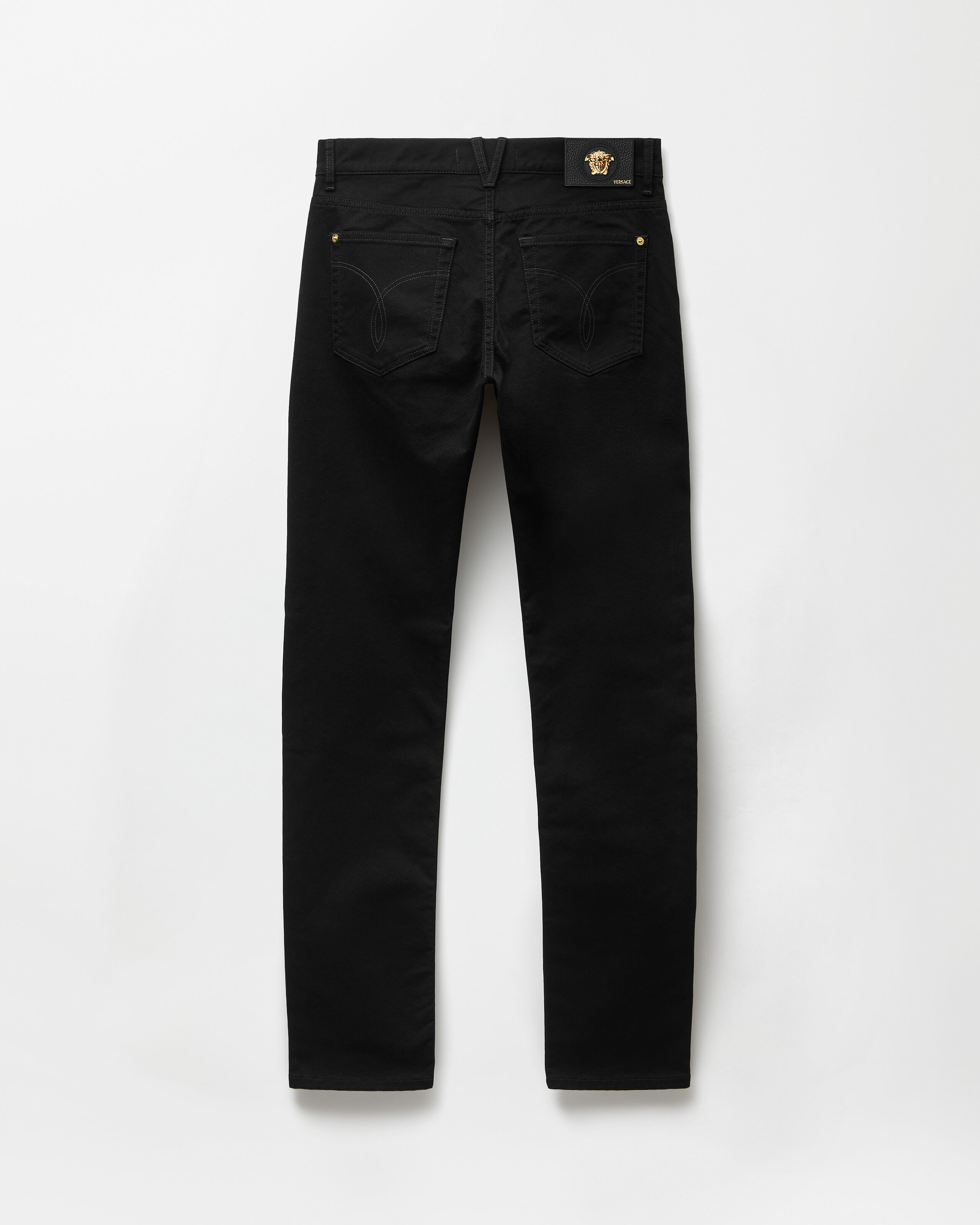 Slim Jeans Black | VERSACE US