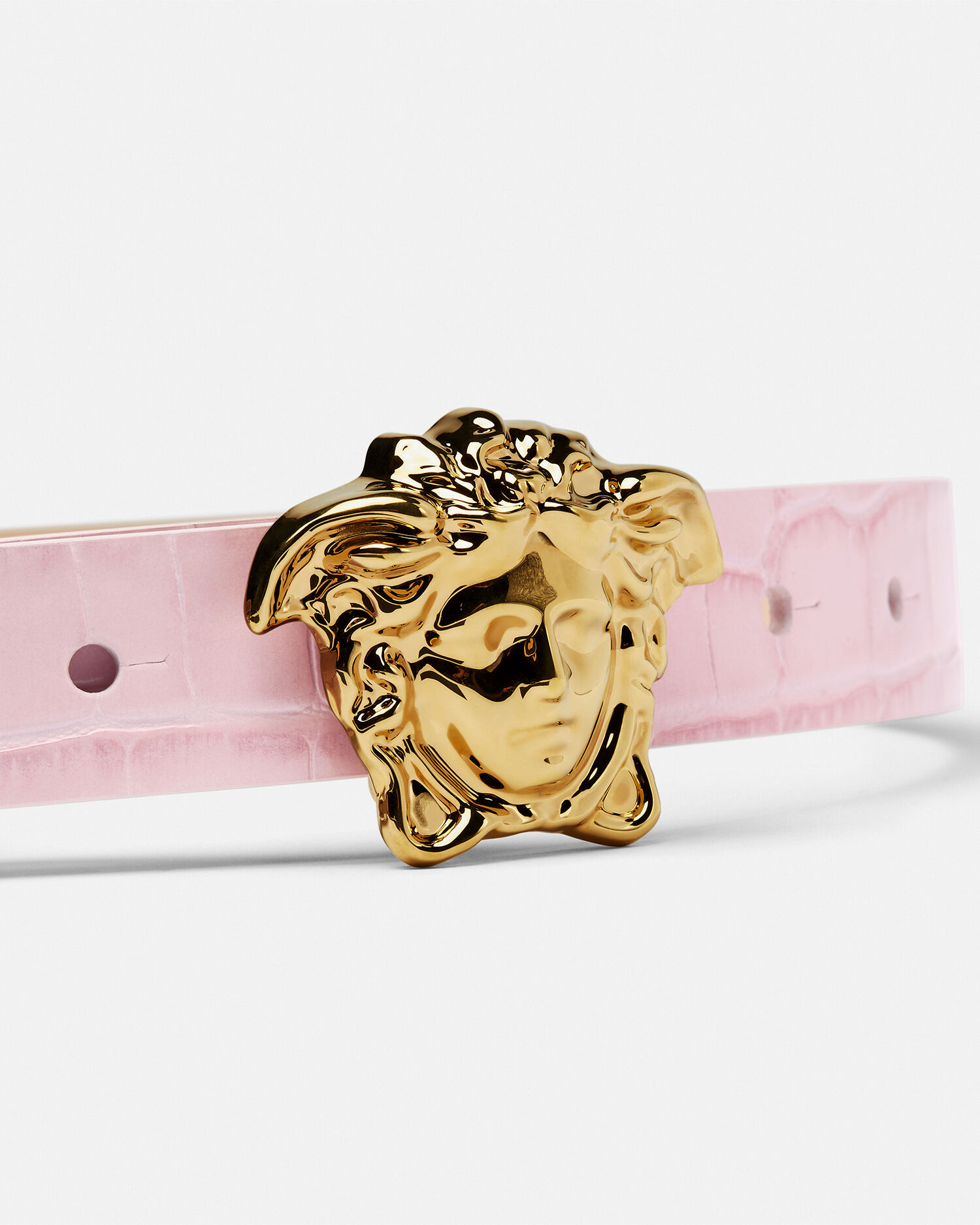 Pink hotsell versace belt