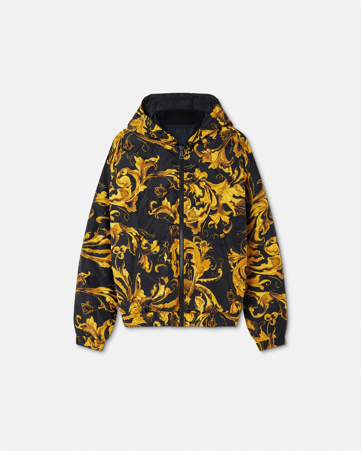 VERSACE JEANS REAL FUR FOOD JACKET