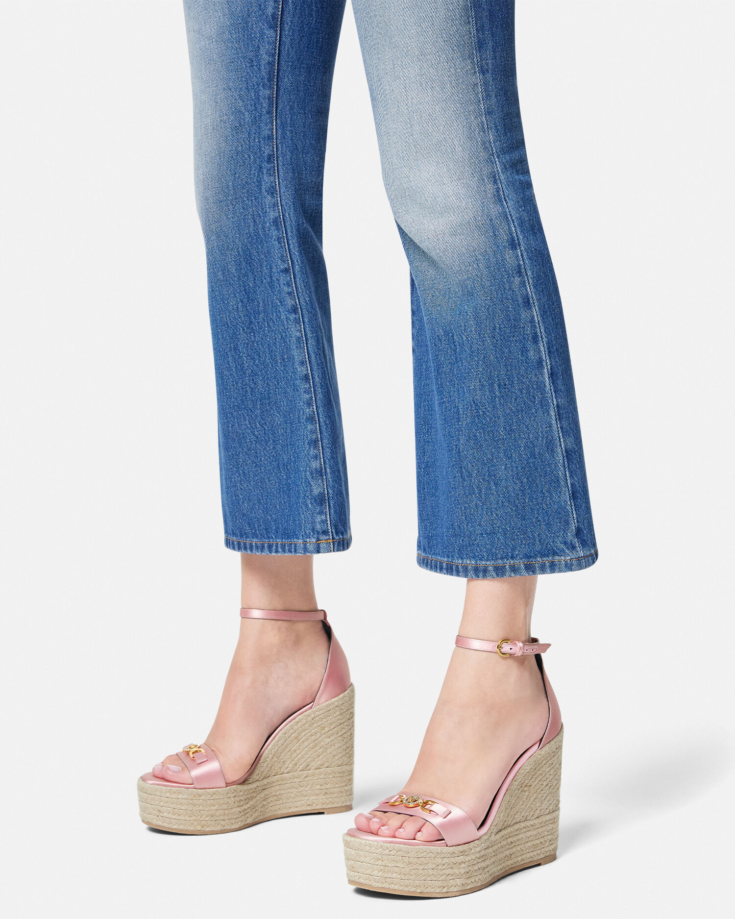 Versace wedges shoes hot sale