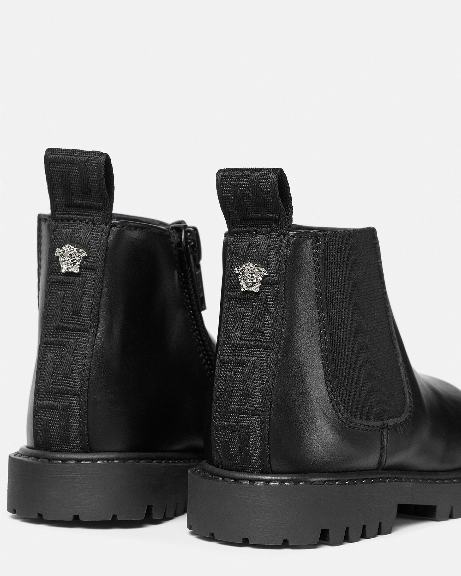 Versace hot sale medusa boots