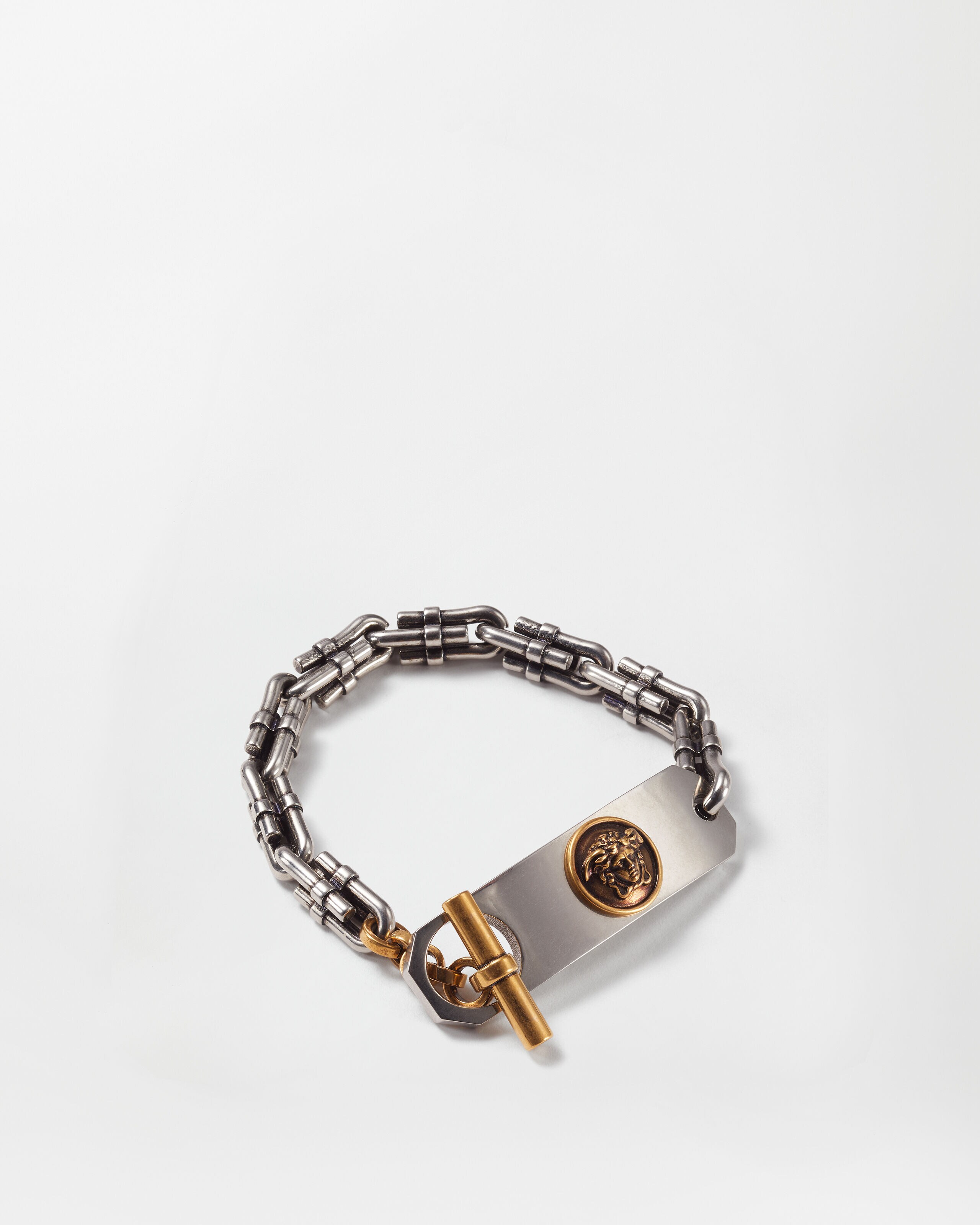 Sigillo Bracelet Silver,Gold | VERSACE US
