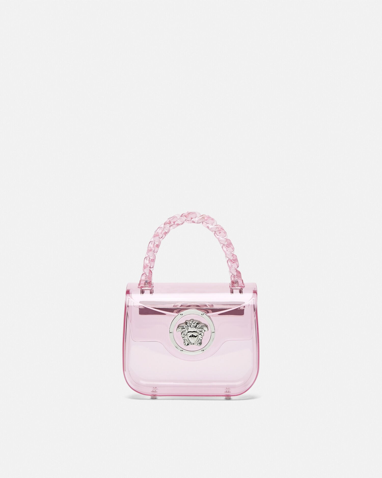 Versace transparent bag sales
