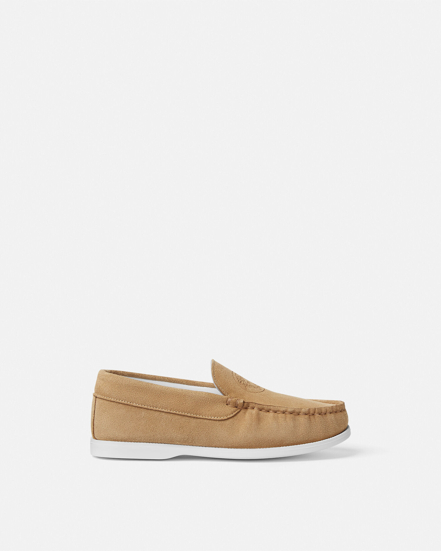 Medusa Suede Kids Loafers