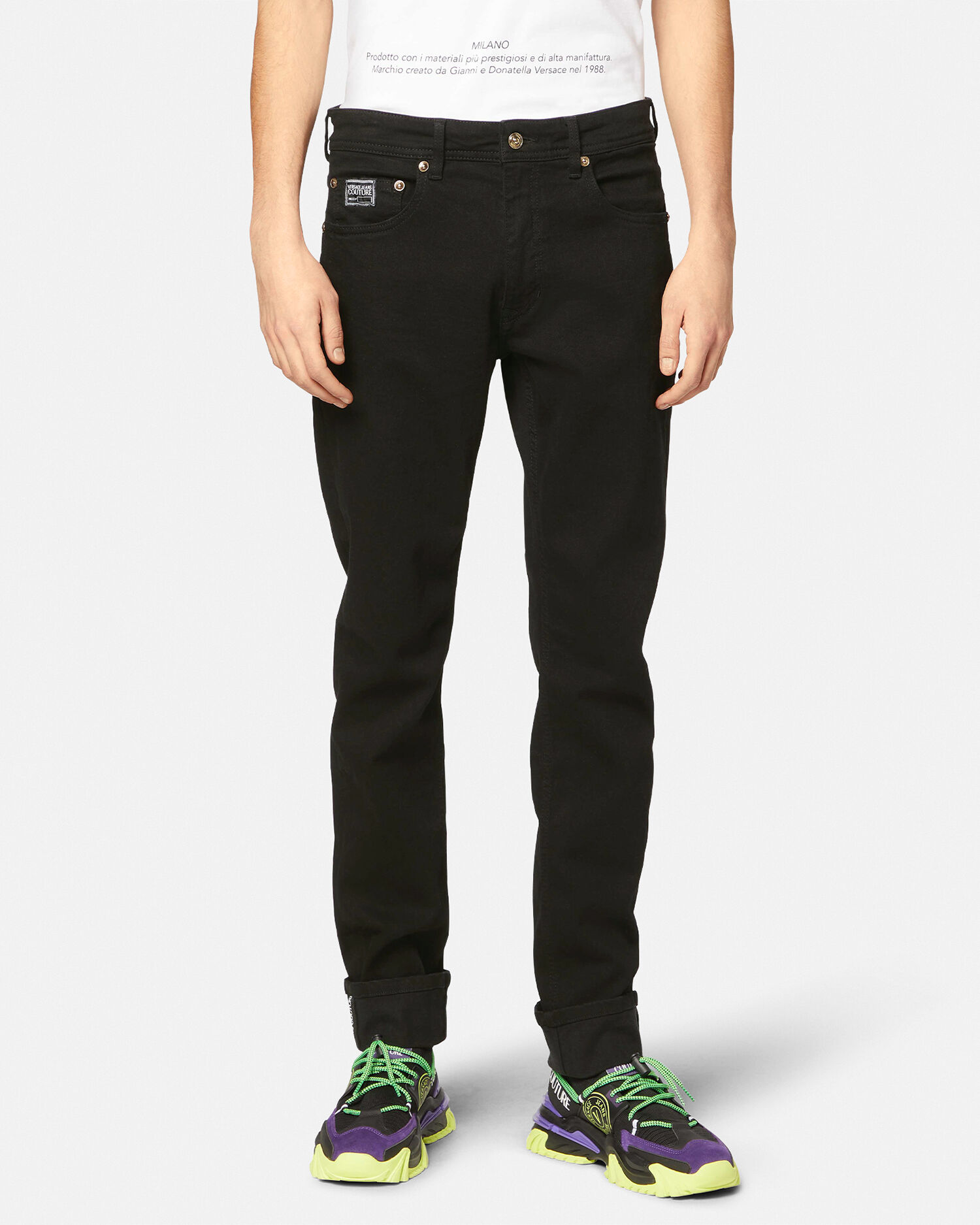 Jeans homme versace discount